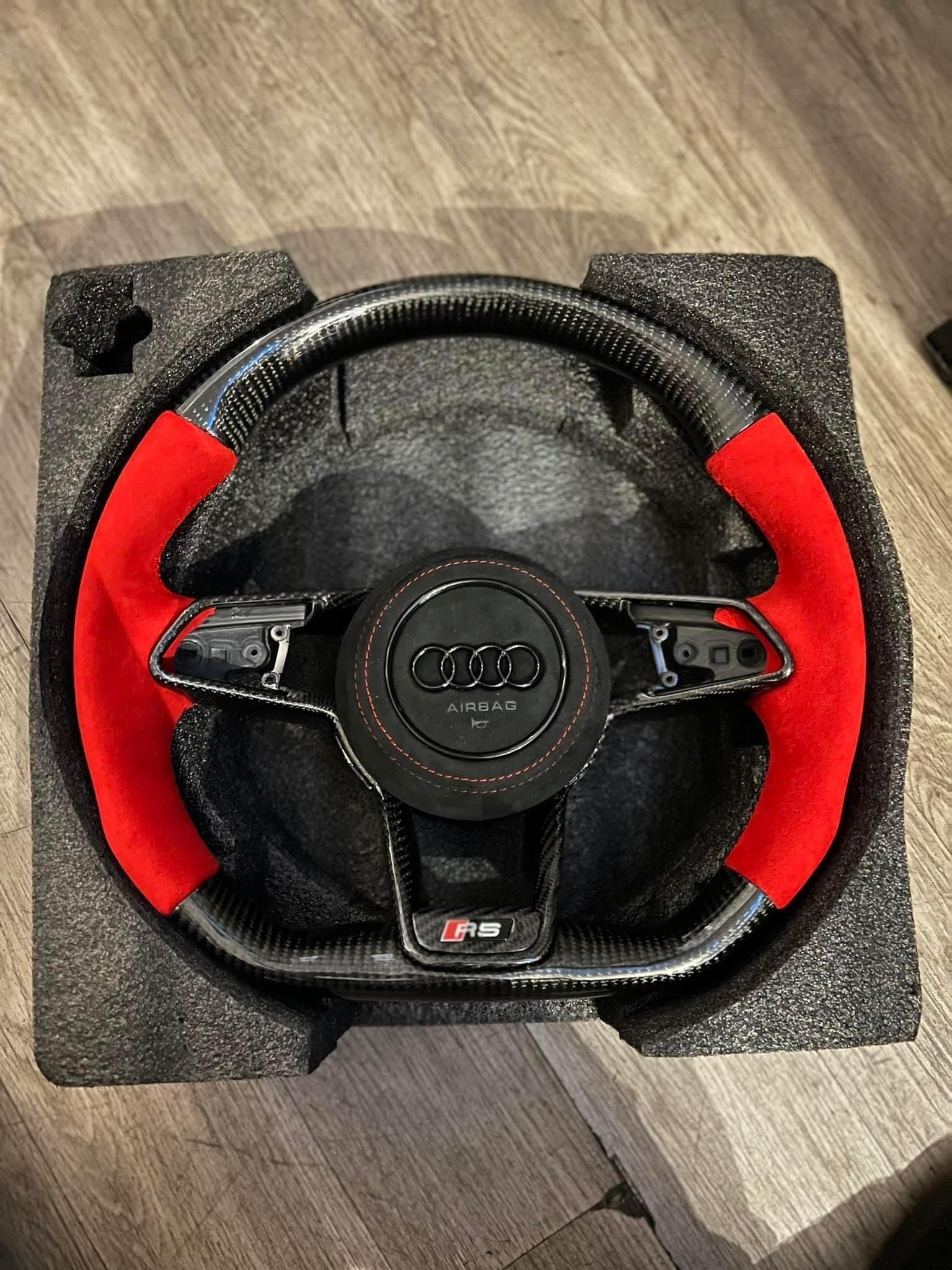 Carbon Fiber Steering Wheel Trim