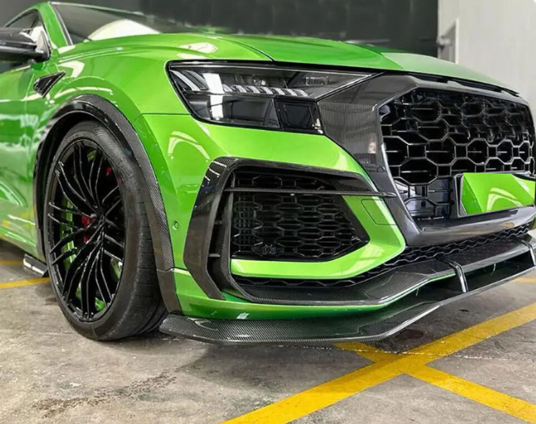 AUDI RSQ8 Carbon Fiber Artisan Front Lip