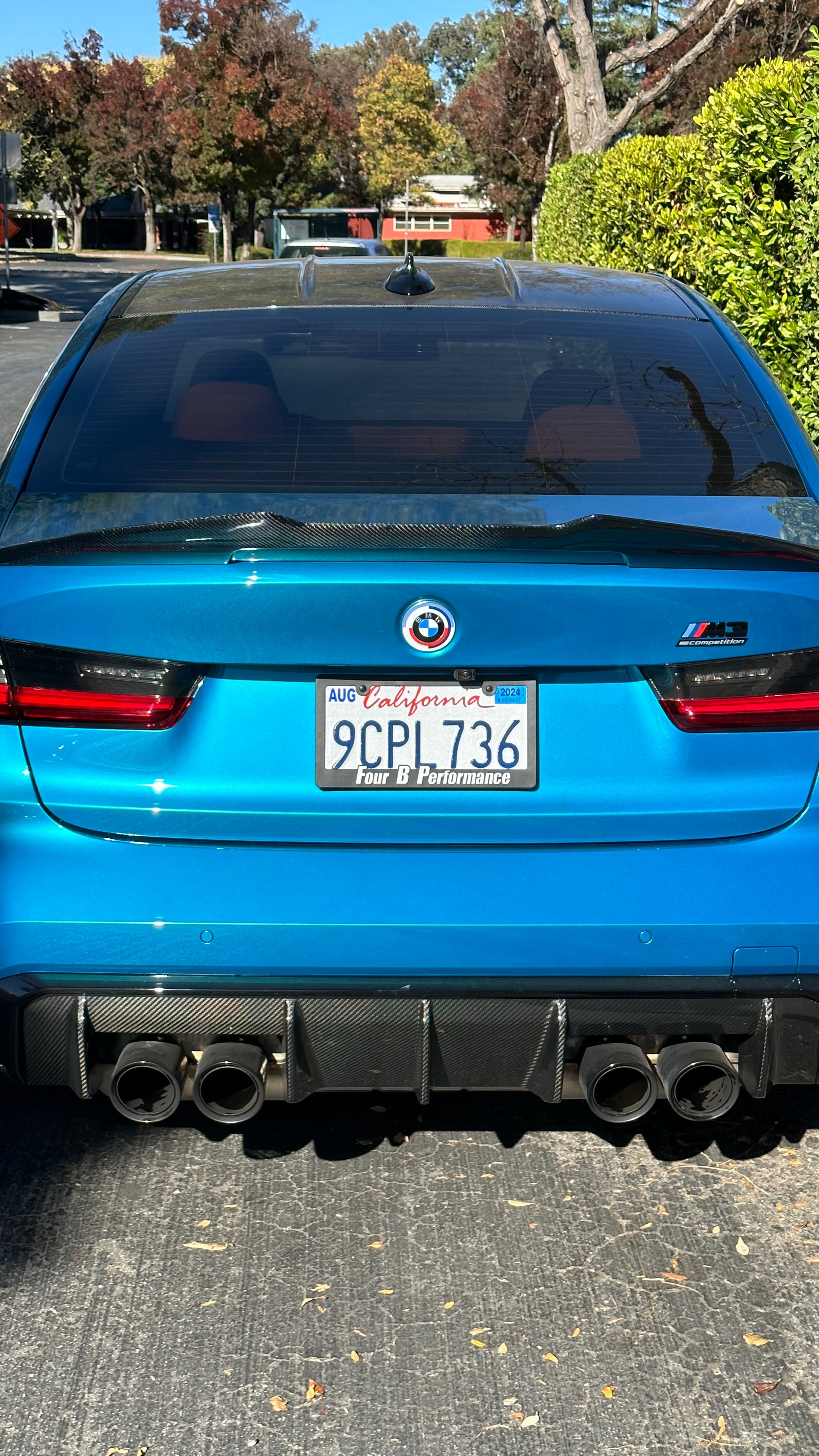 OEM Style Carbon Fiber Rear Diffuser - BMW G80 M3 & G82/G83 M4