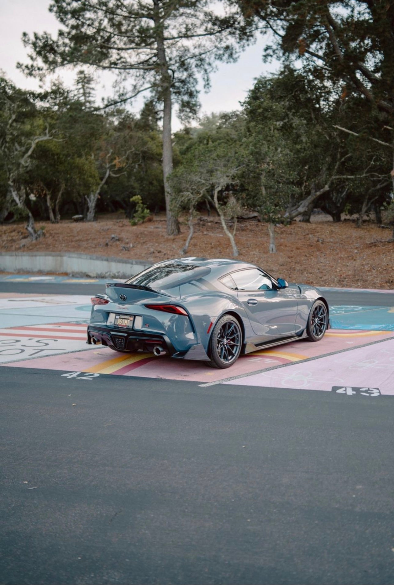 Carbon Fiber Side Skirts for Toyota A90 Supra