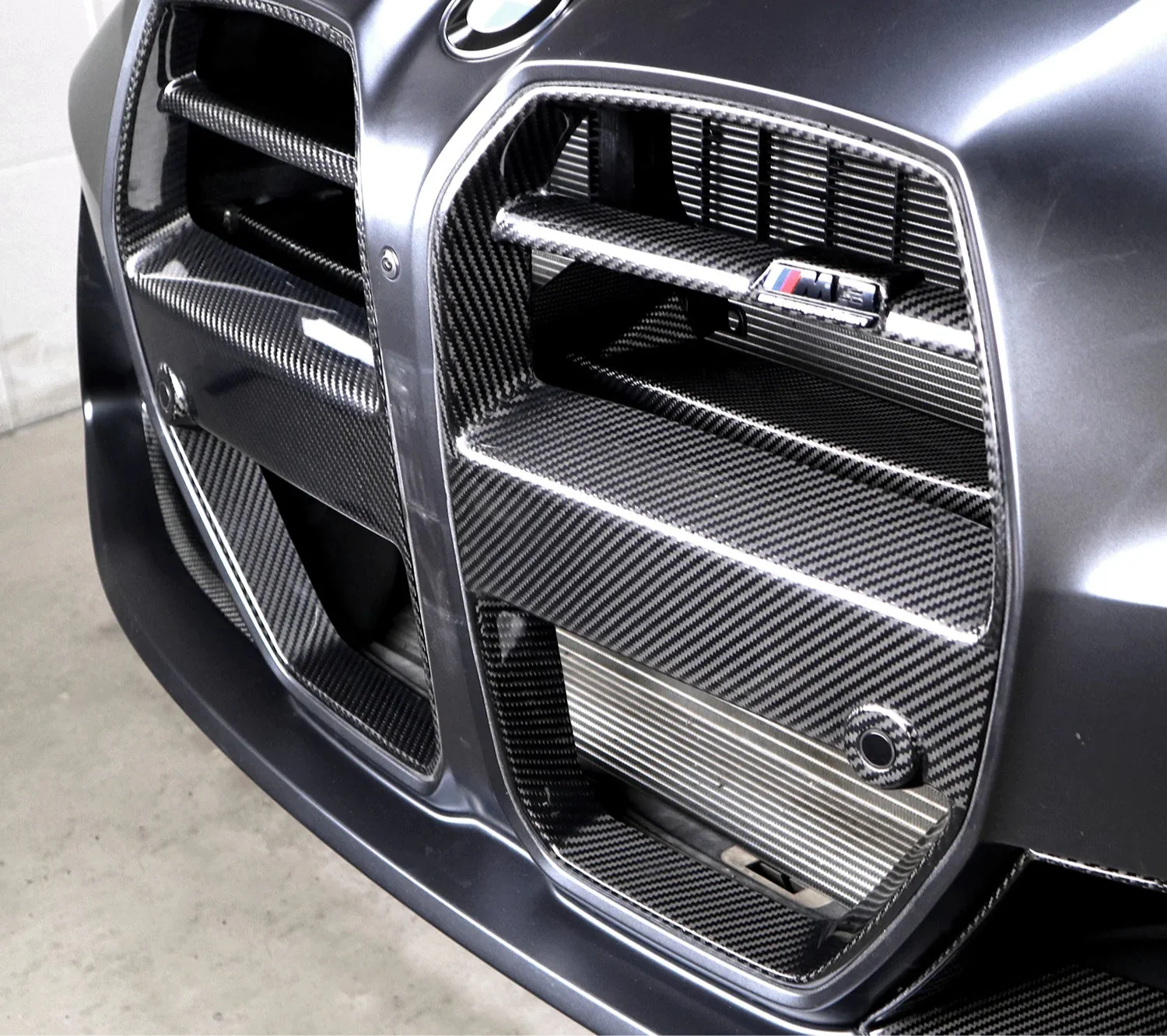 Carbon Fiber Front Anti-Collision Cotton foam Cover - BMW G80 & G81 M3 /G82 & G83 M4