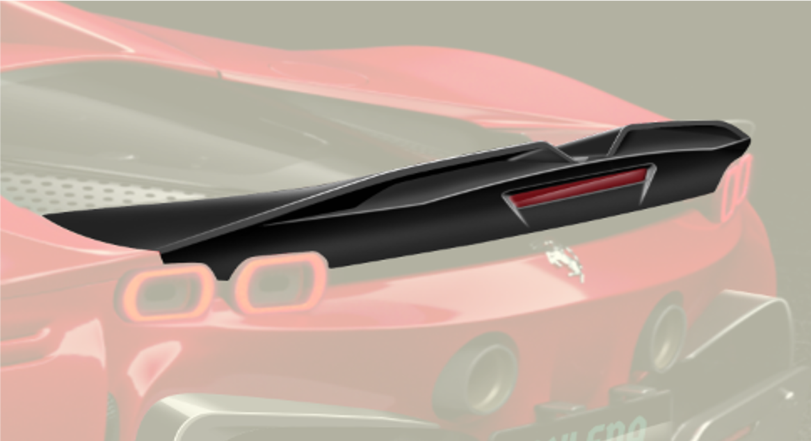 Carbon Fiber CARBON DISTRICT Style Aero BodyKit - Ferrari SF90