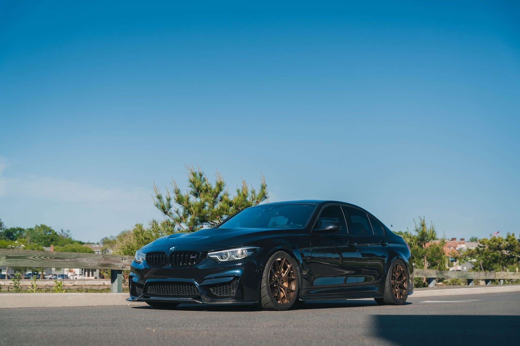 Varis style Carbon Fiber Front Lip - BMW F80 M3 & F82 / F83 M4