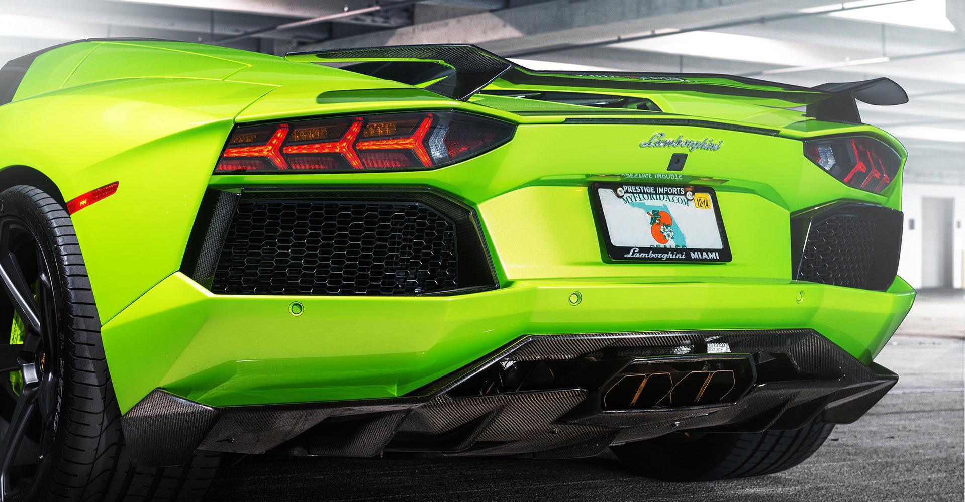 Lamborghini Aventador Carbon Fiber Artisan Diffuser