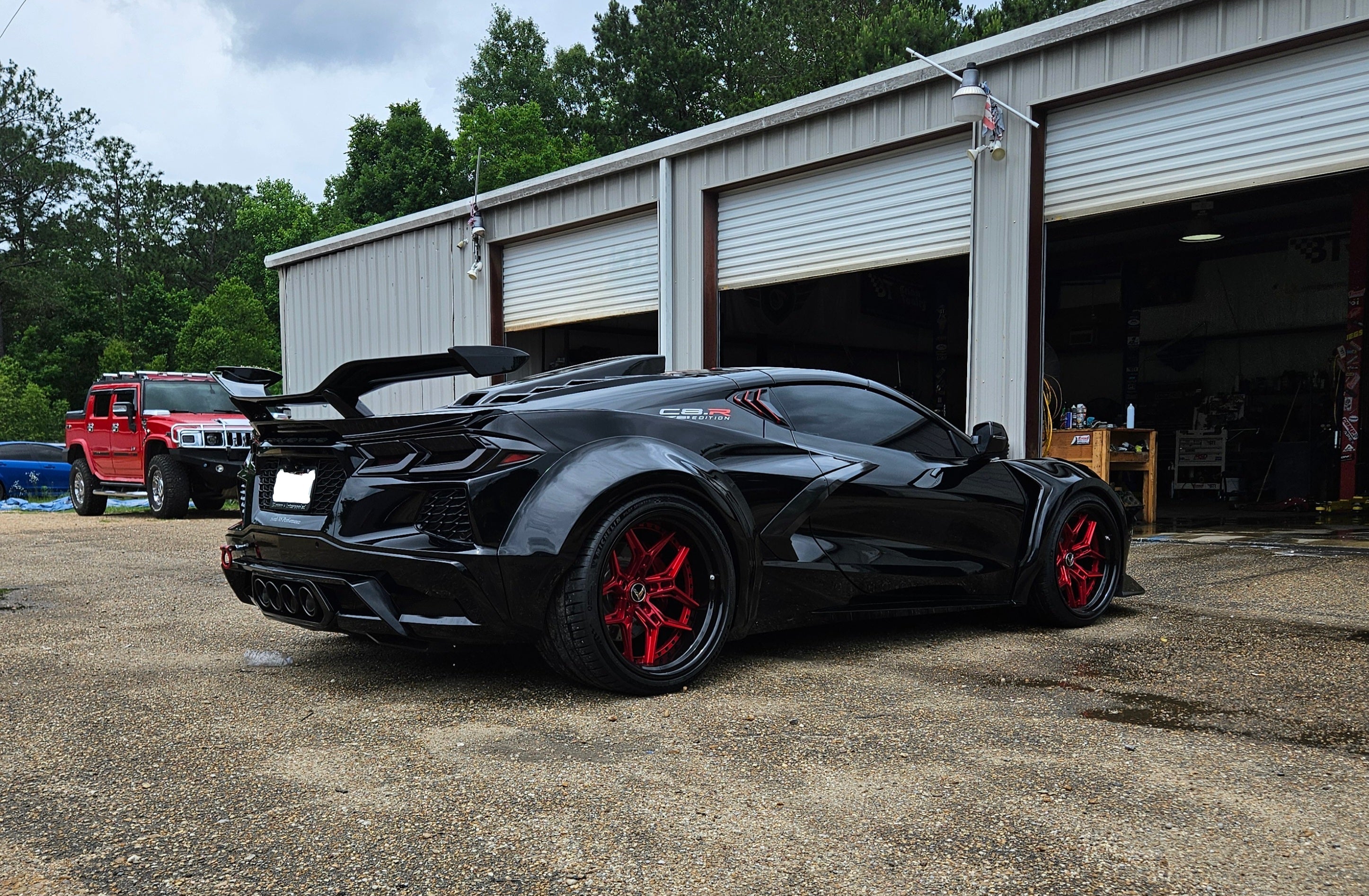 Performance Full straight pipe catback Exhaust - Chevrolet corvette C8 Z06