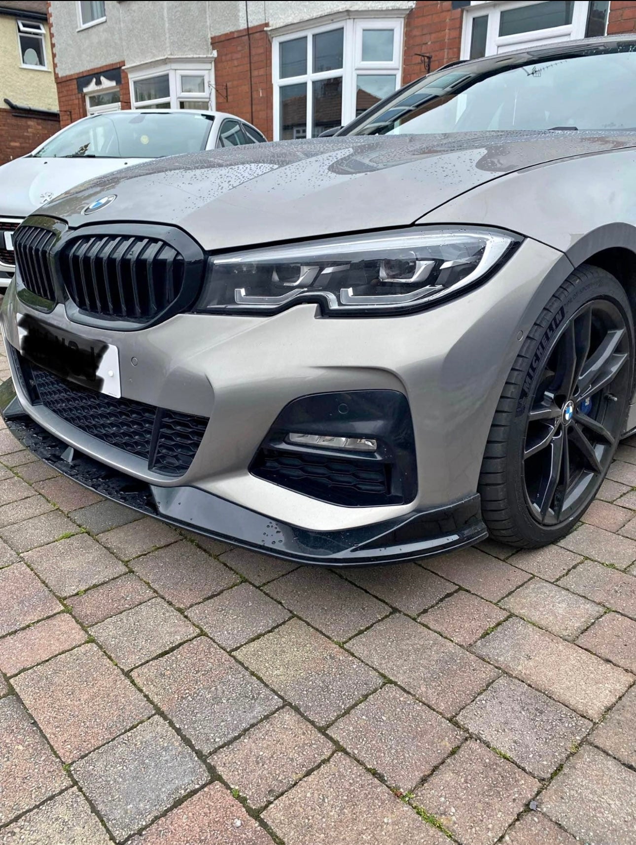 Ac Style Gloss Black Front Splitter Lip - G20 3 Series M Sport