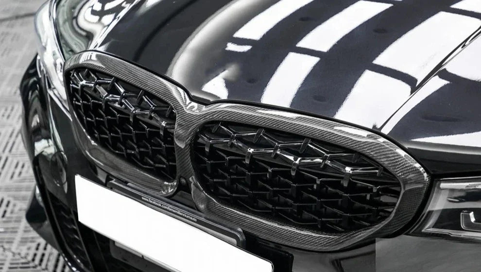 Carbon Fiber Diamond Grille - BMW 3 Series G20 & G21 Pre LCi