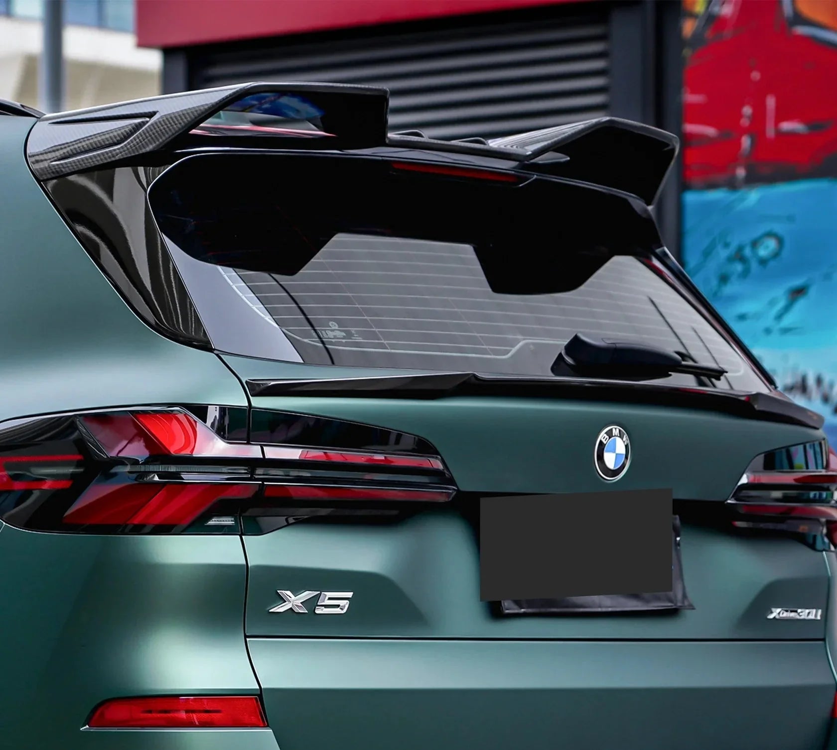 BMW X5 G05 Dry Carbon Fiber Top Wing / Spoiler