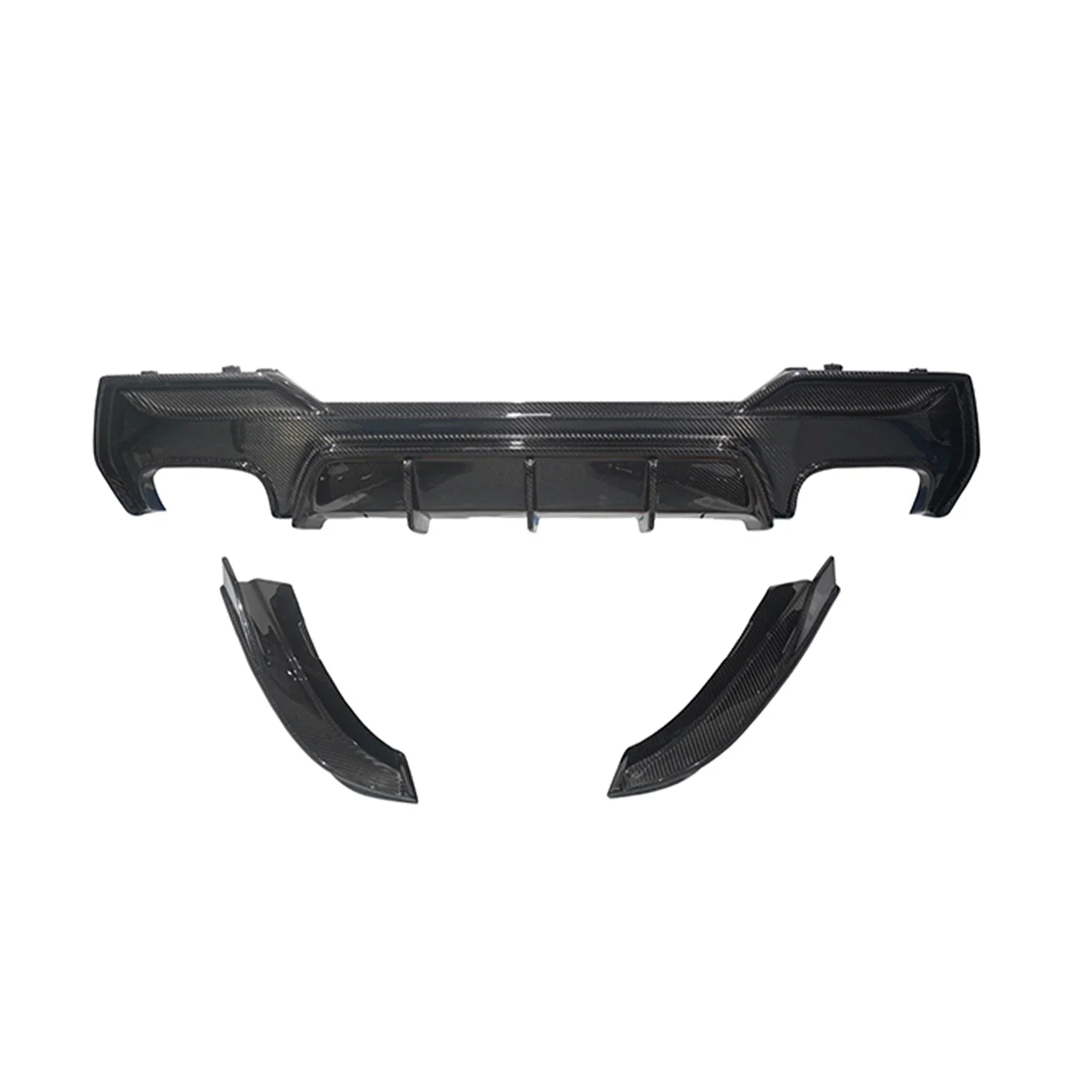 Carbon Fiber Rear Diffuser with Brake Light - BMW G22/G23 4 Series