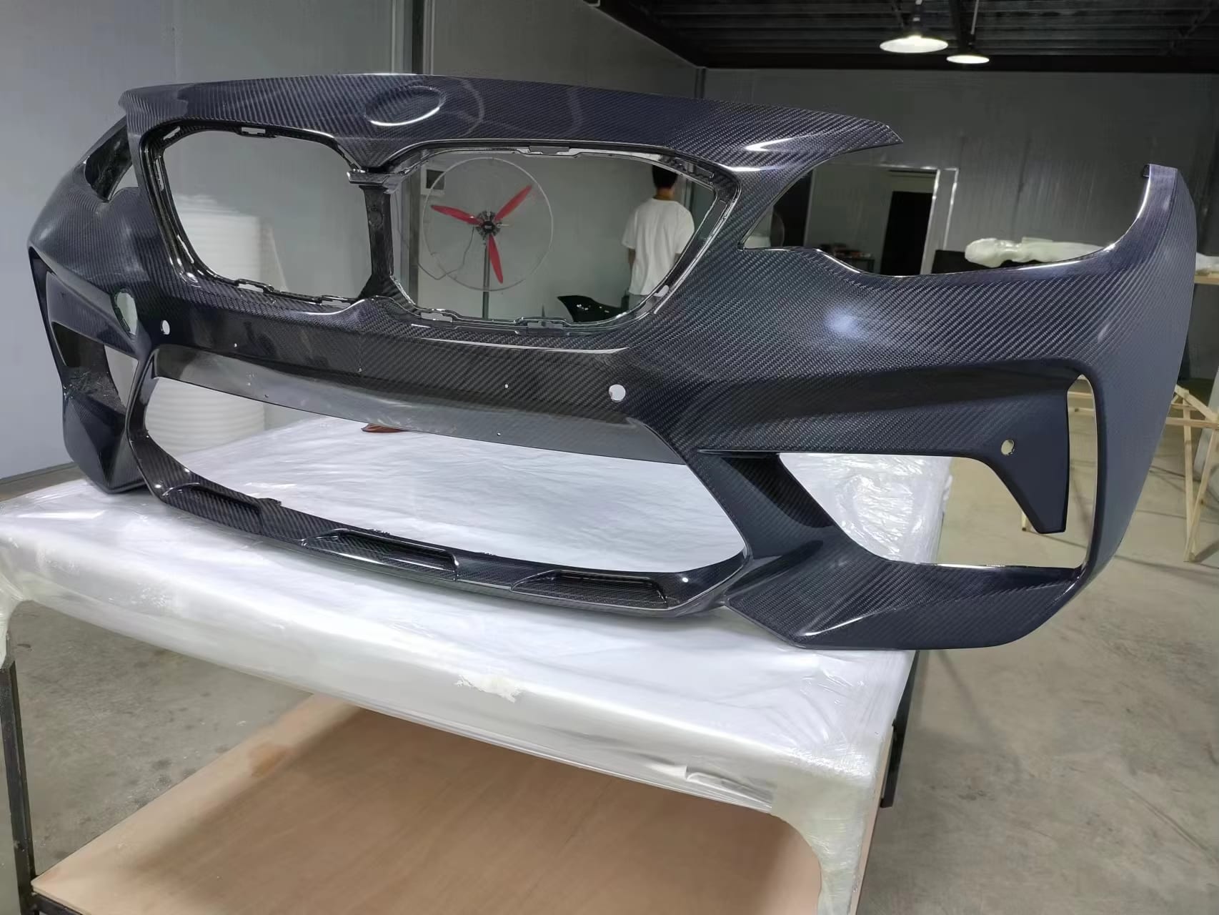 Prepreg Full Carbon Fiber Front & Rear Bumper Replacement- BMW M2C/M2 F87 2014-2022