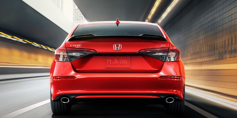 Factory Style Gloss Black Spoiler - Honda Civic