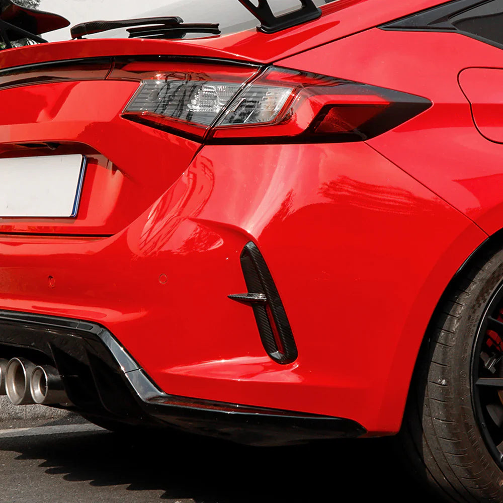 Carbon Fiber Rear Bumper Trim -  Honda 11th Civic Type R FL5