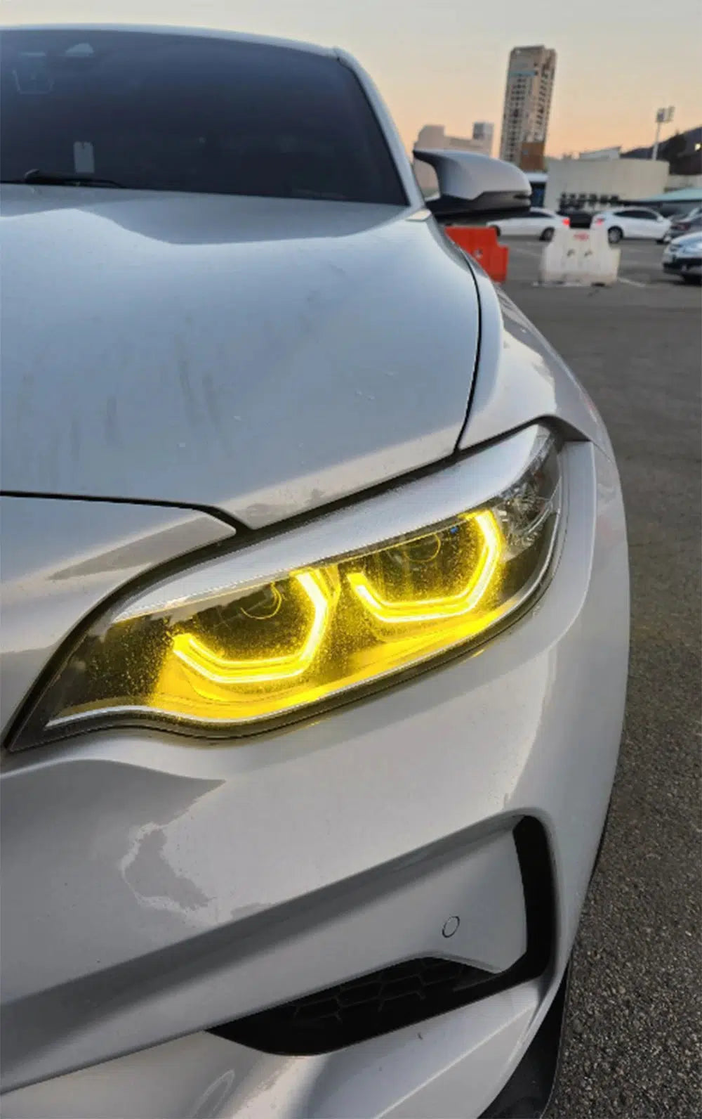 BMW F87 M2/F22 2 Series CSL YELLOW HEADLIGHT DRL MODULE UPGRADE