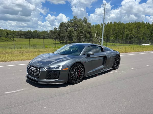 Carbon Fiber Side Skirts - Audi R8 V10