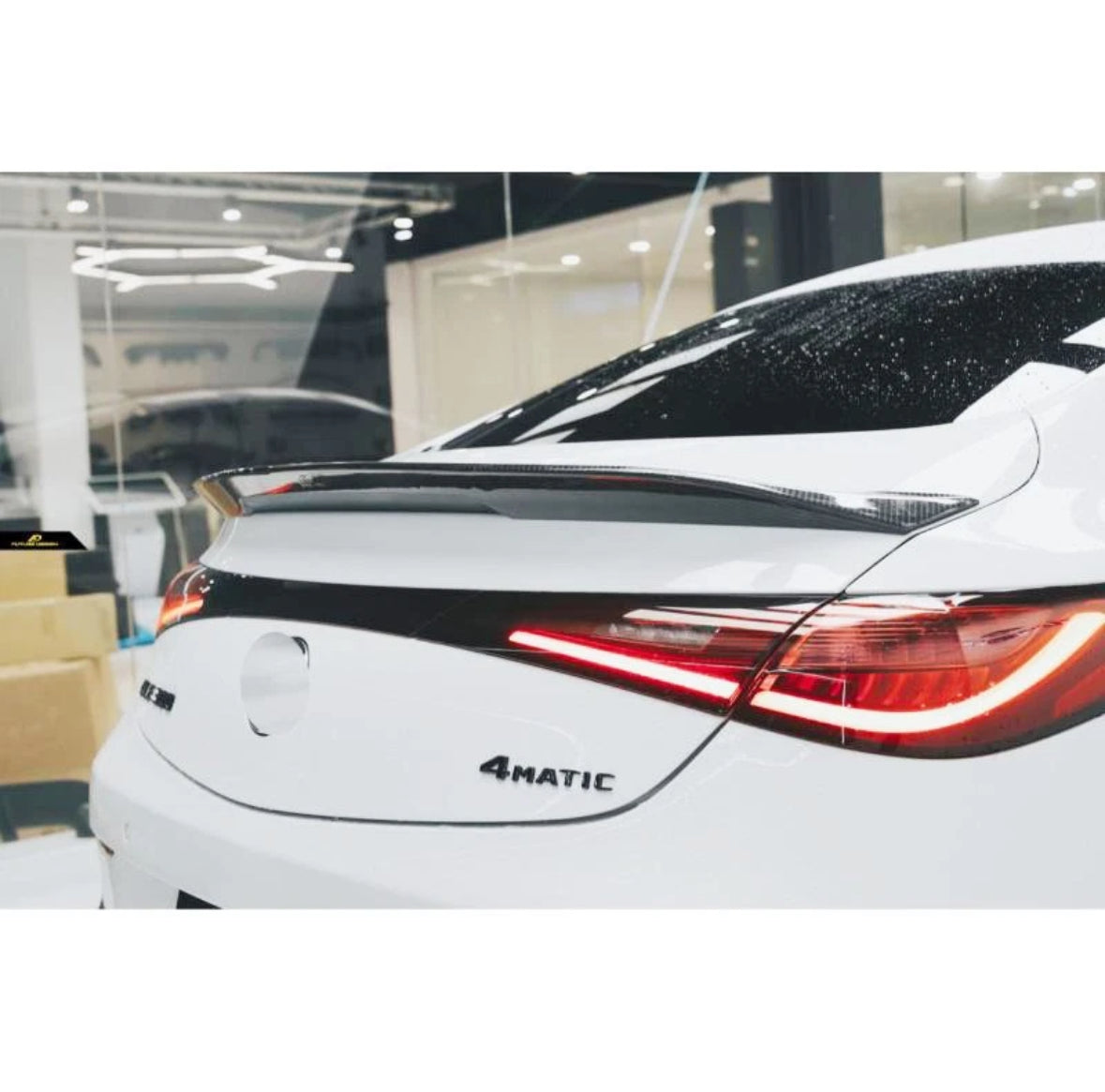 Carbon Fiber Rear Trunk Spoiler for Mercedes-Benz CLE C236 Coupe 2024+