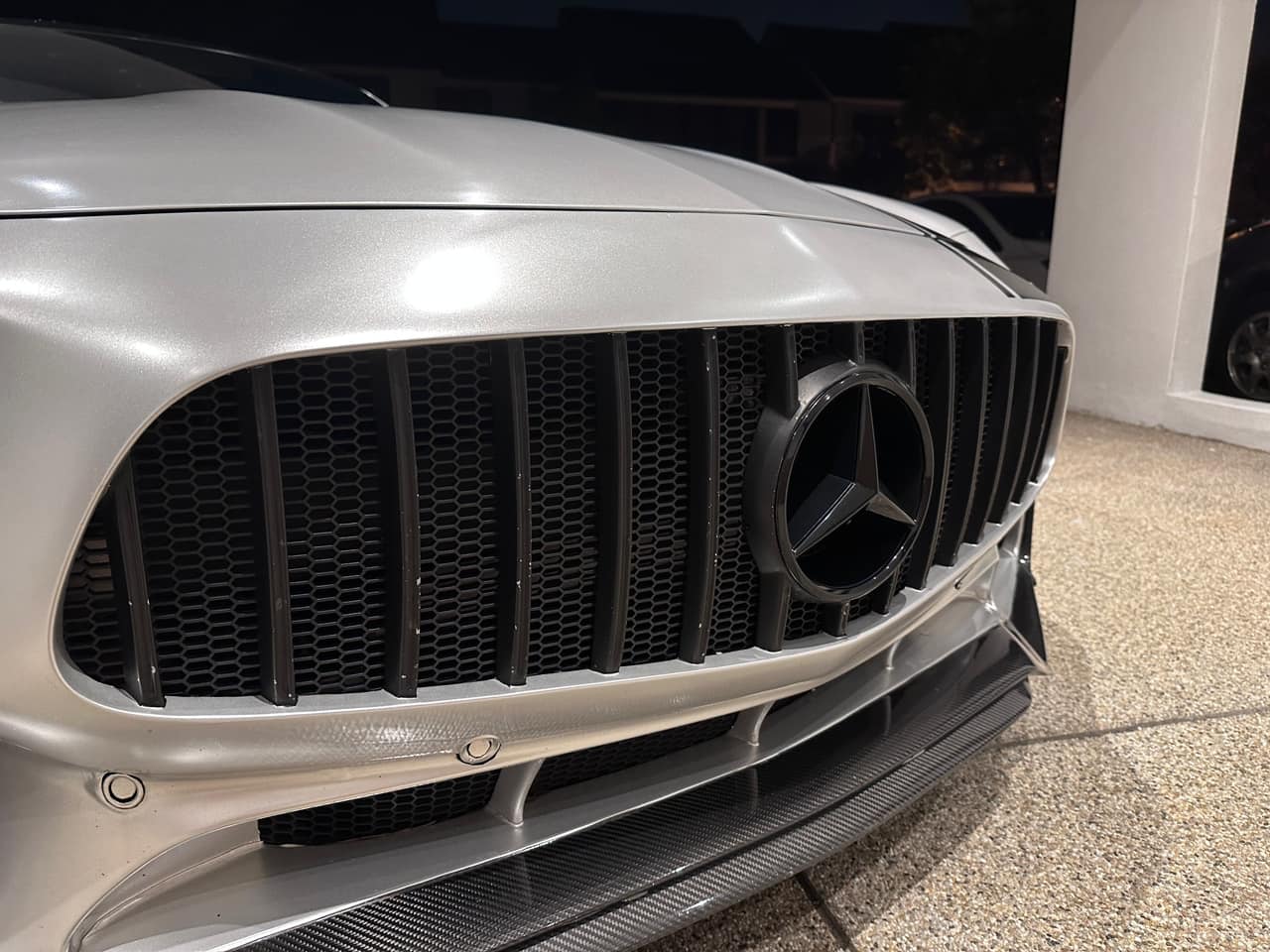 Mercedes AMG GT/GTS/GTC Black Front Grille GTR Style