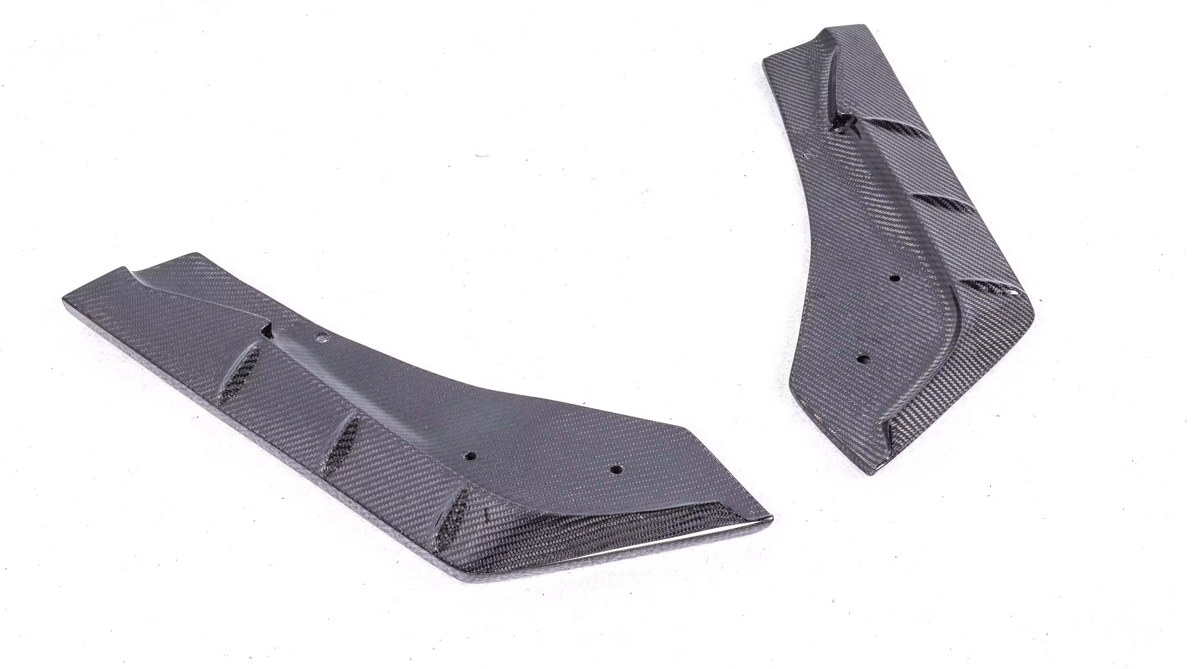 Carbon Fiber TCI Rear Bumper Side Canard - Toyota GR Supra A90 MK5 (2020–2025)