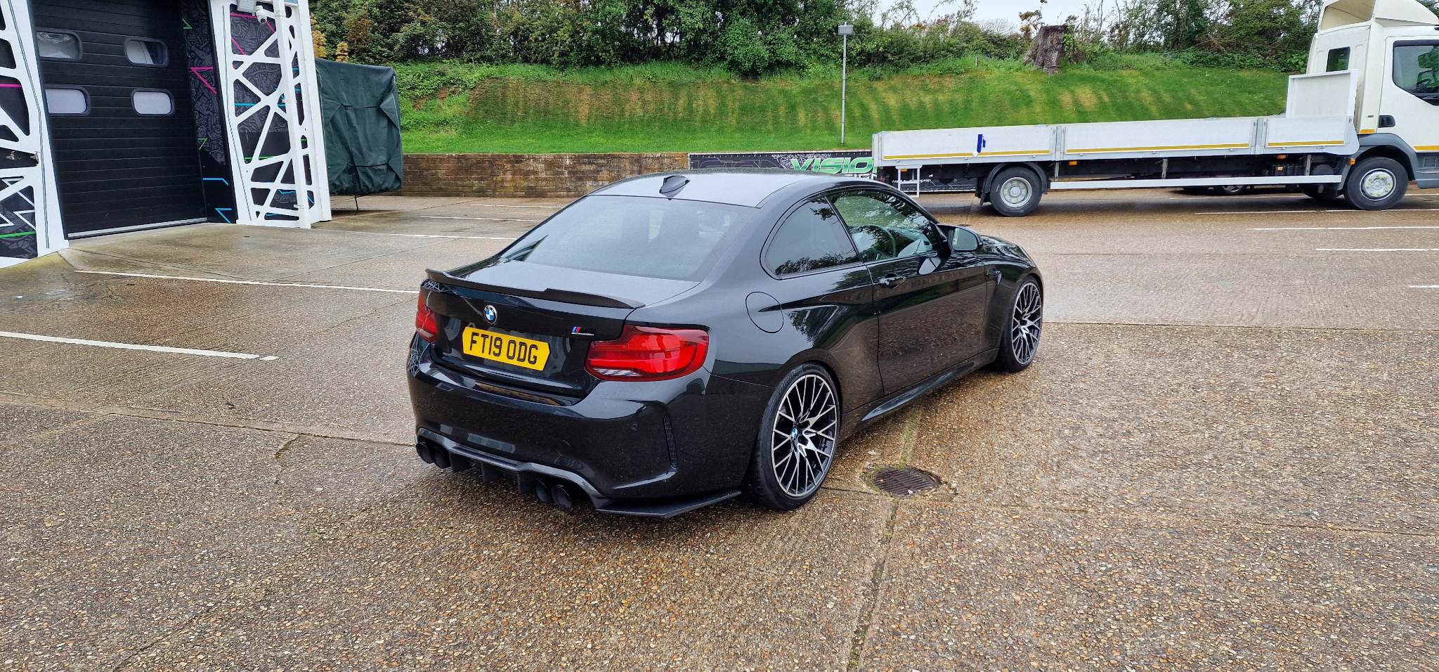 V-Style Carbon Fiber Rear Diffuser - BMW F87 M2 & M2C
