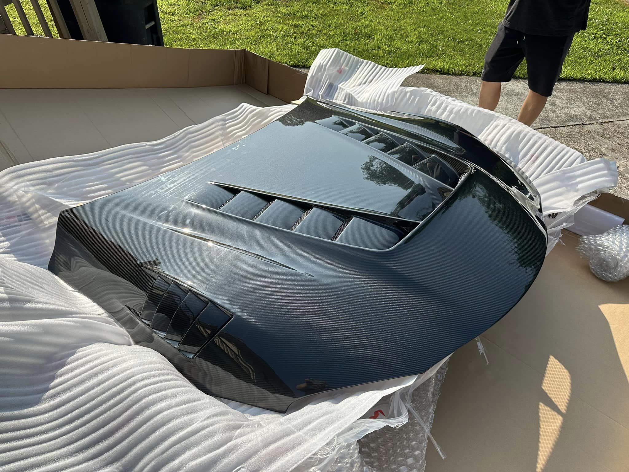 Carbon Fiber VRS Style Hood - Toyota Supra A90/A91