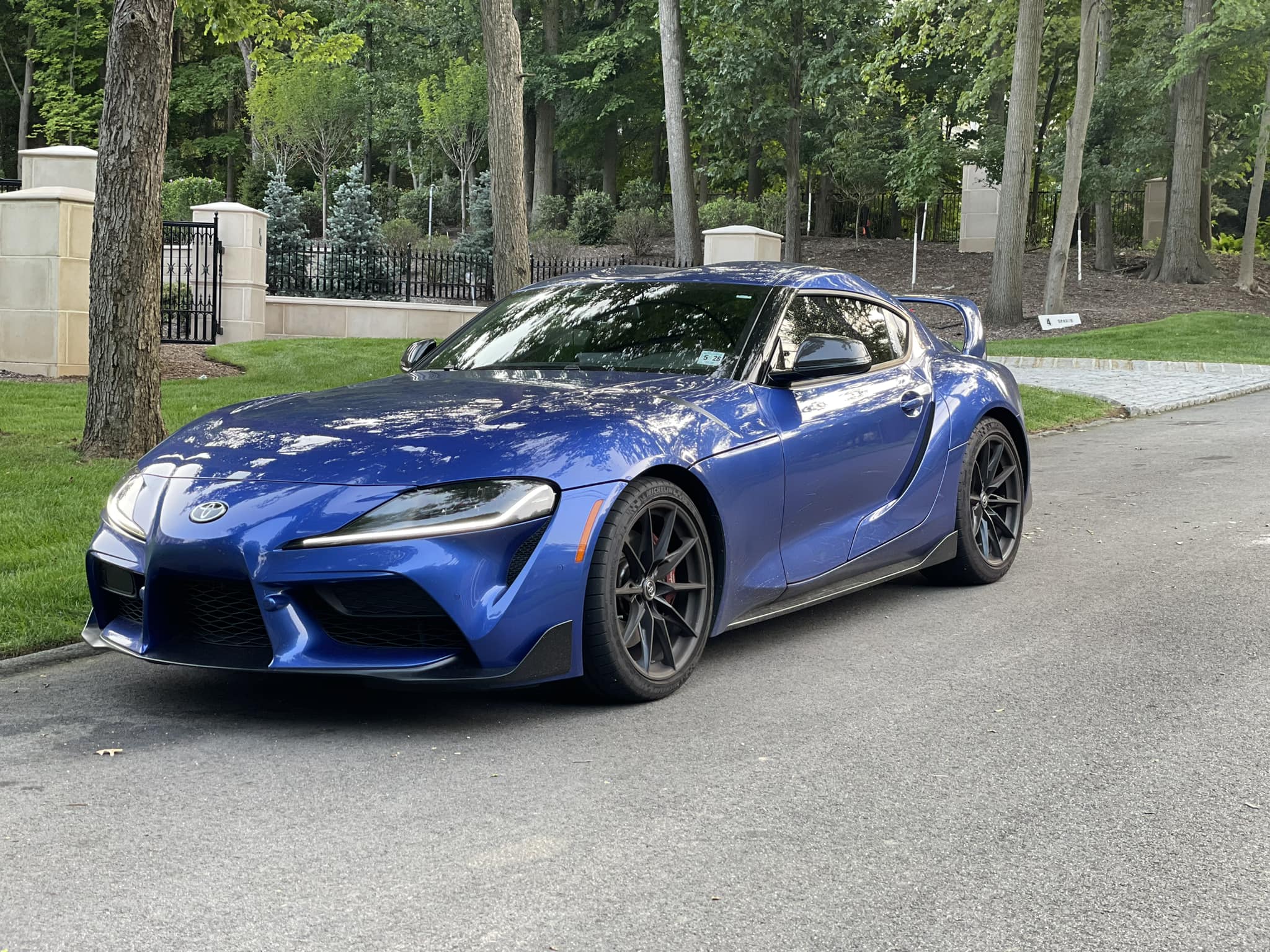 OEM Style Carbon Fiber Side Skirts - Toyota A90/A91 Supra