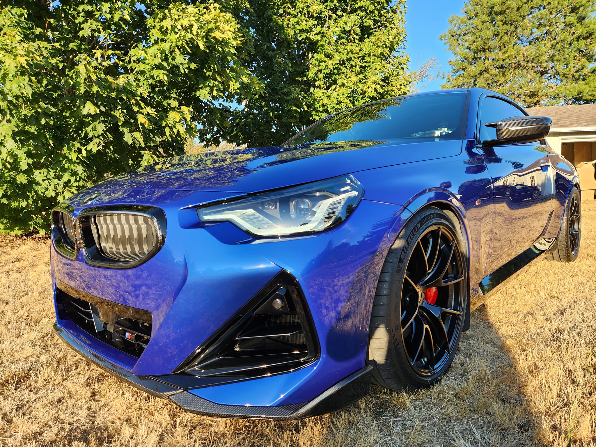 MP Style Carbon Fiber Front Lip - BMW G42 2 Series