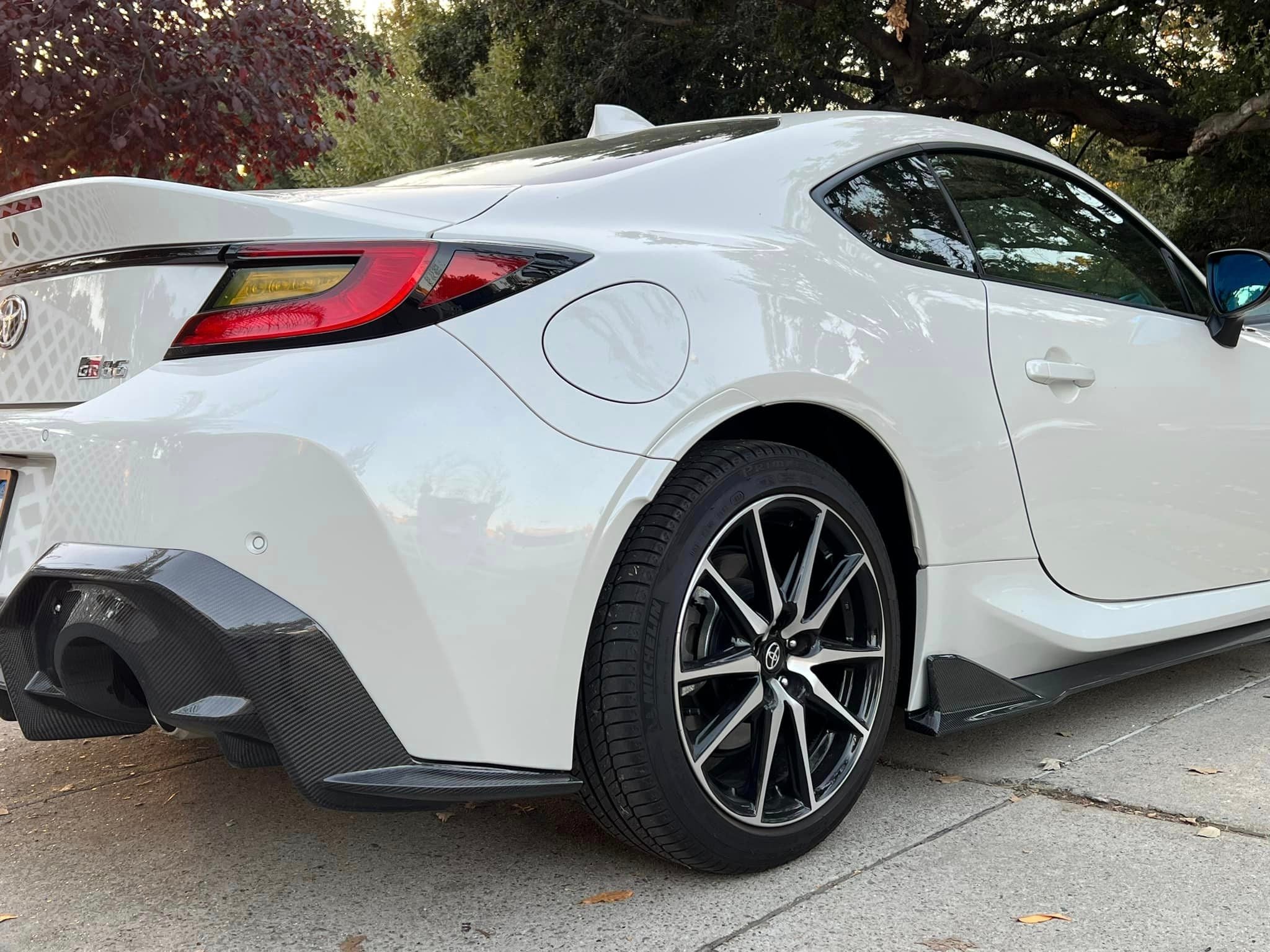 AD Style Carbon Fiber Rear Diffuser - Toyota GR86