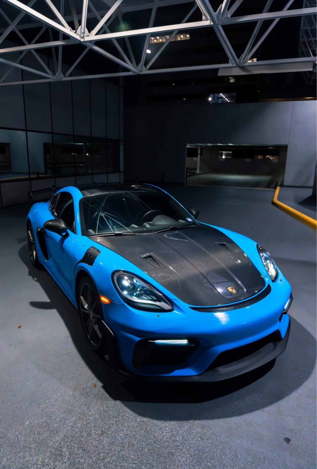 Dry Carbon Fiber GT4RS Style Hood Bonnet - Porsche 718/ Boxster/Cayman/GT4/GT4RS