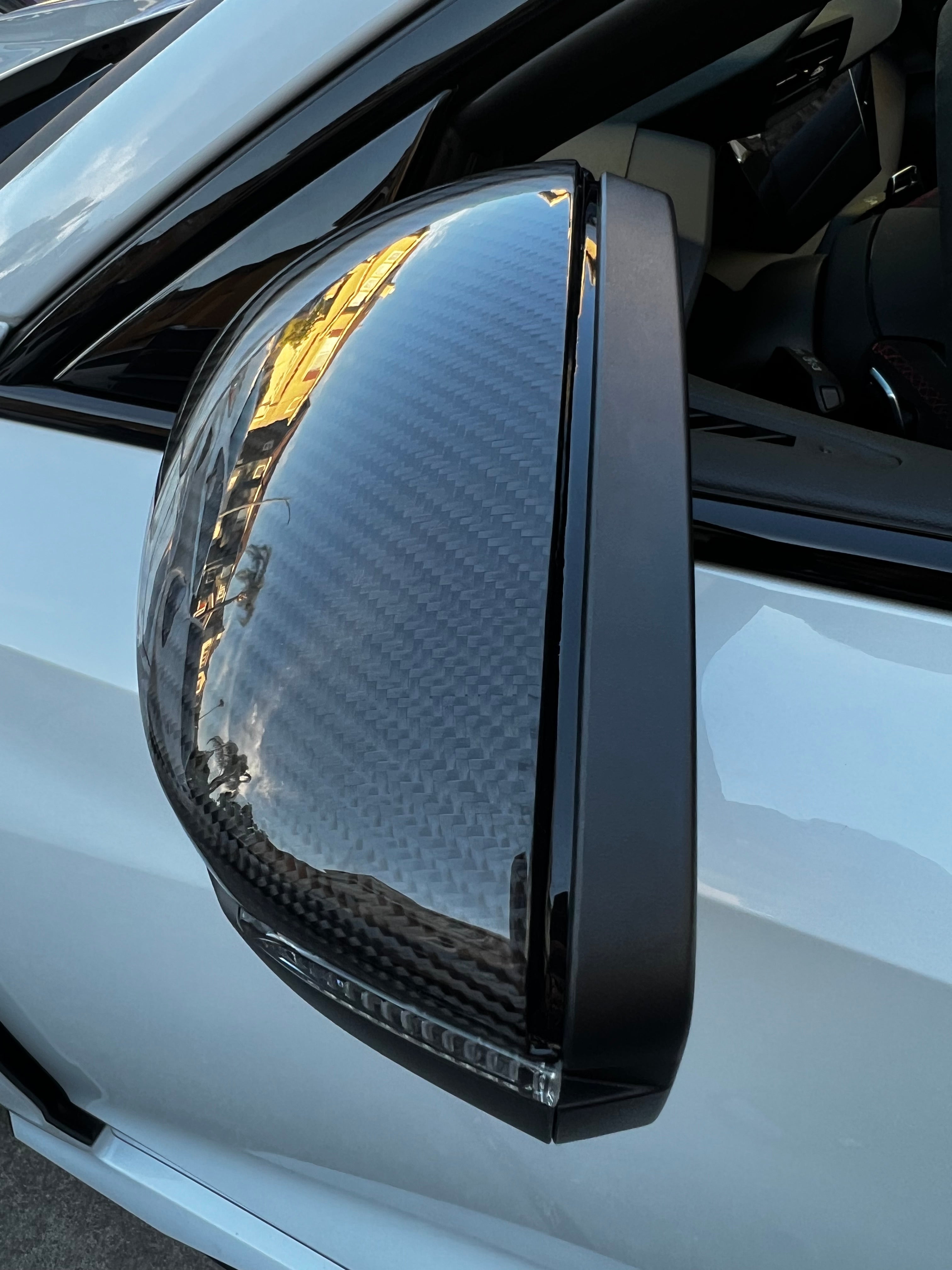 Audi A3/S3/RS3 8Y Carbon Fiber Mirror Caps 2022-2024
