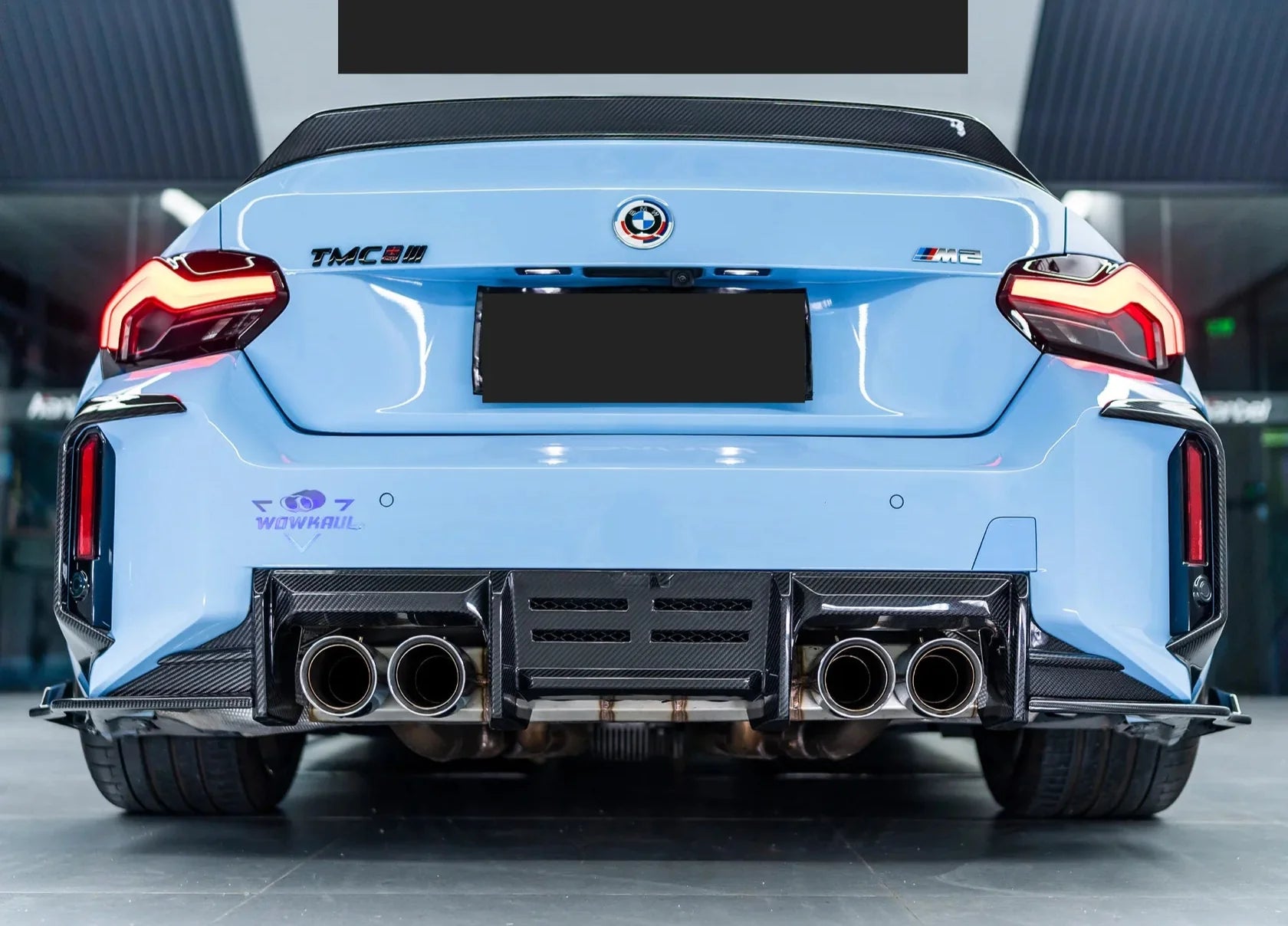 Carbon Fiber KB Rear Spoiler - BMW G87 M2 G42 2 series