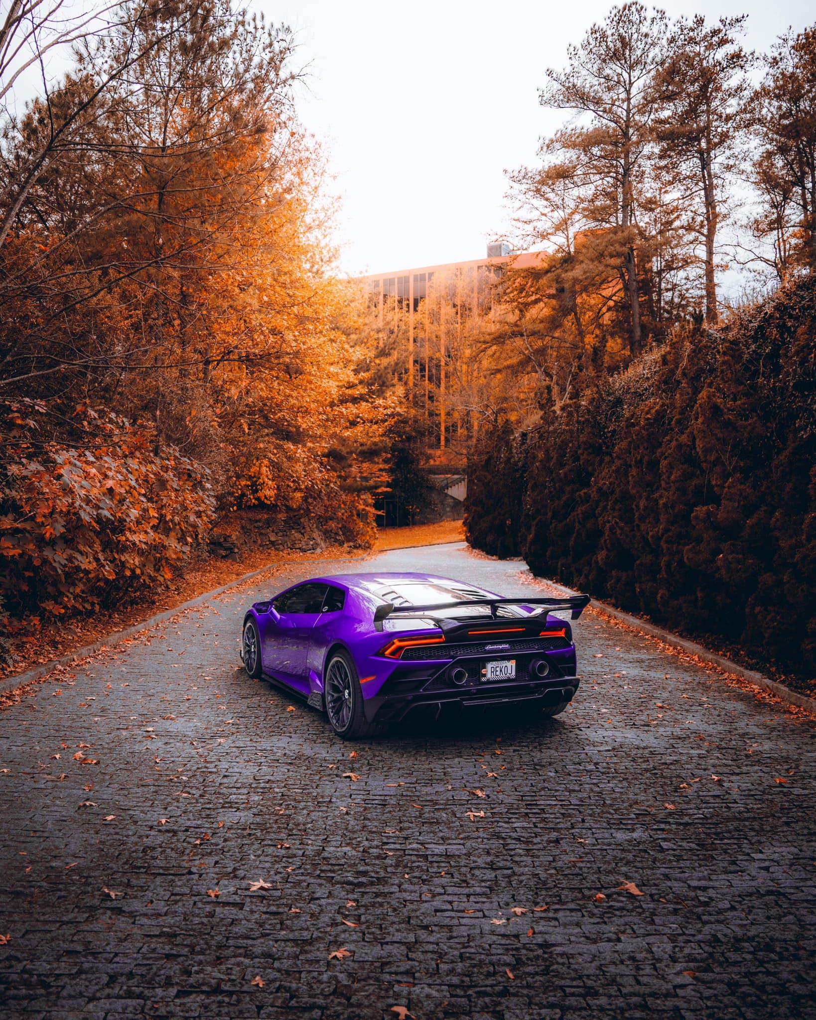 V Style Carbon Fiber Spoiler  - Lamborghini Huracan
