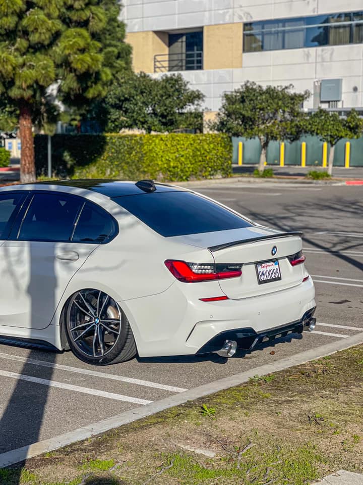 M Performance Style Carbon Fiber Trunk Spoiler - BMW G80 M3 & G20 3 Series