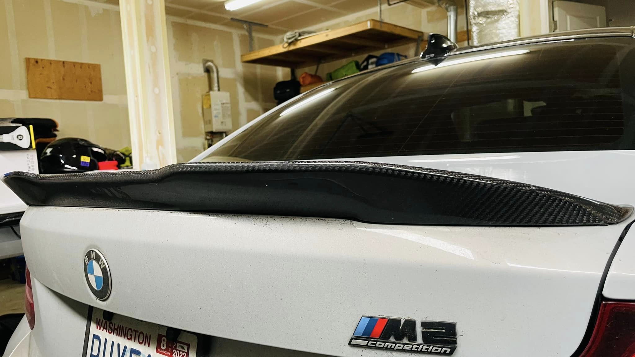 PSM Dynamic Style Carbon Fiber Trunk Spoiler - BMW F87 M2 & F22 2 Series