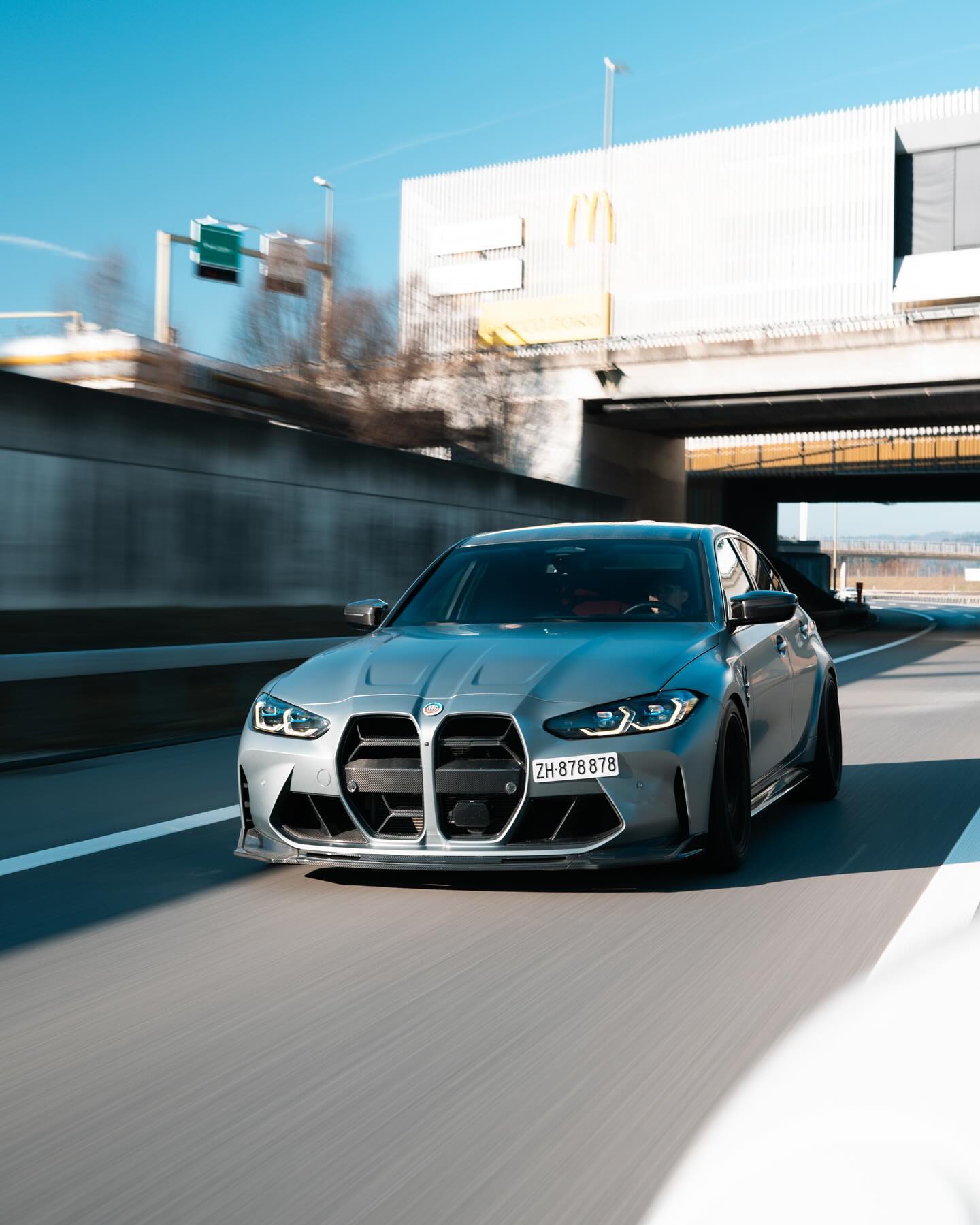 CSL Style Carbon Fiber Front Grilles - BMW G80 M3 & G82 / G83 M4