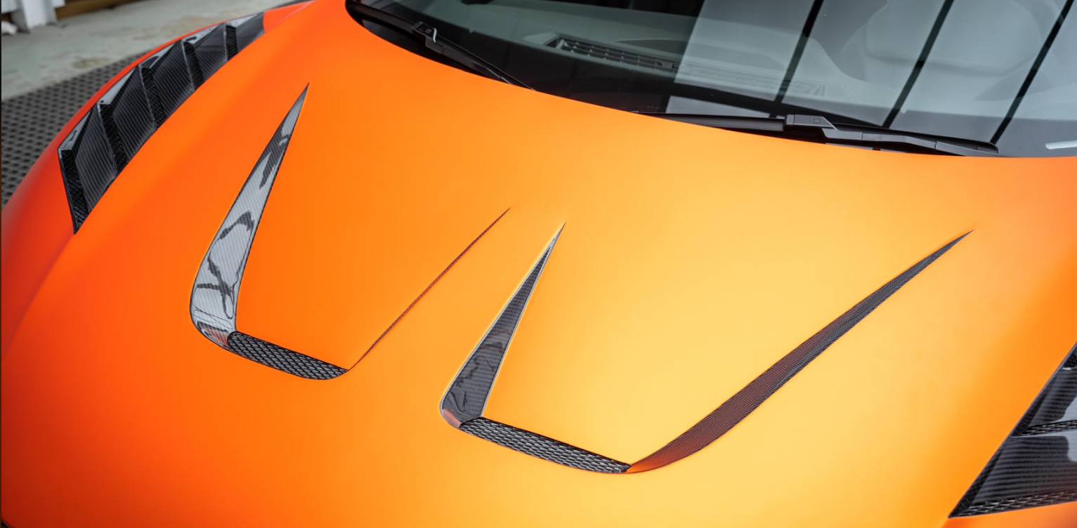 Audi R8 Gen 2 Carbon Fiber AE Vented Hood