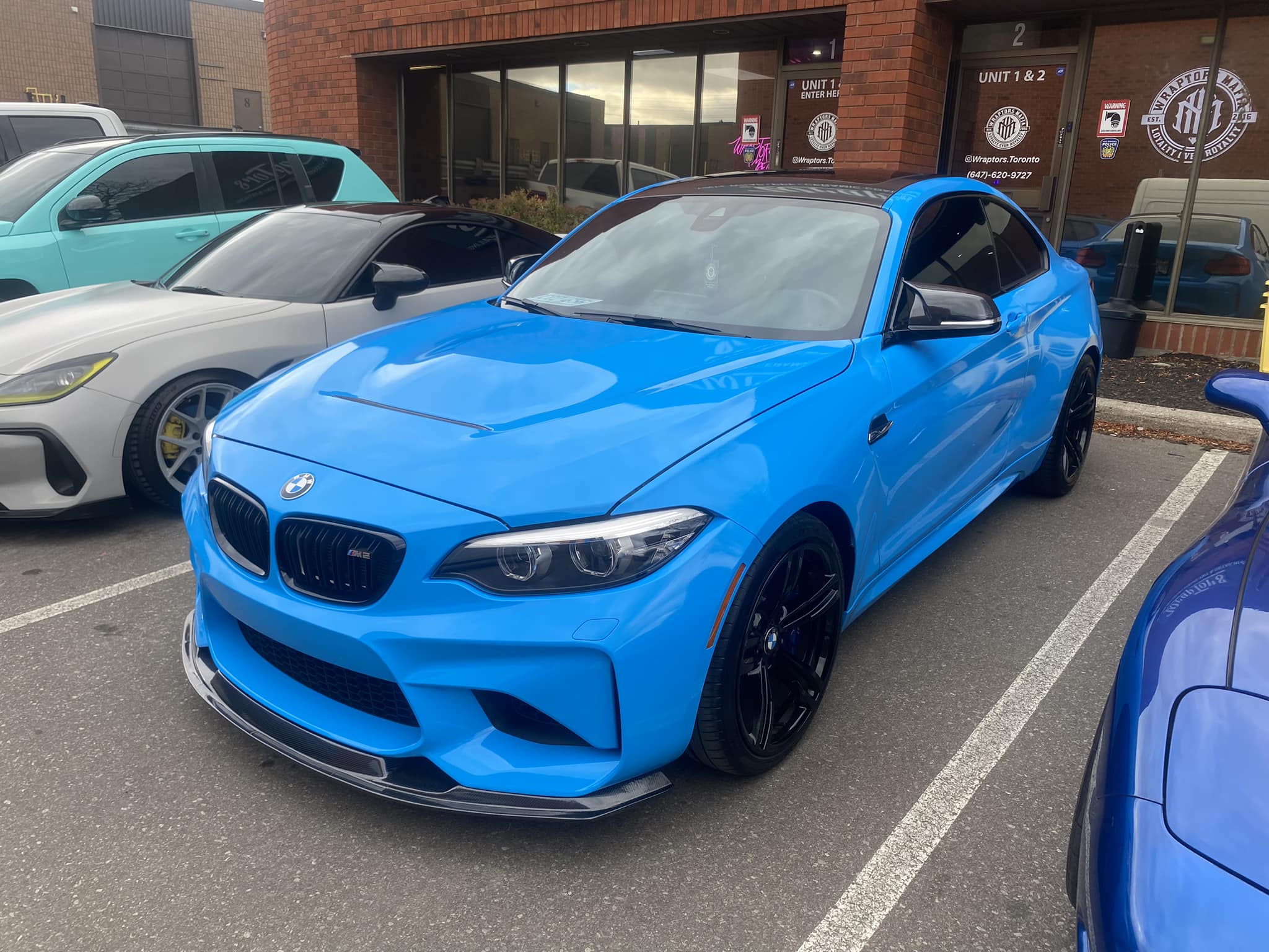 M Style Carbon Fiber Front Lip - BMW F87 M2