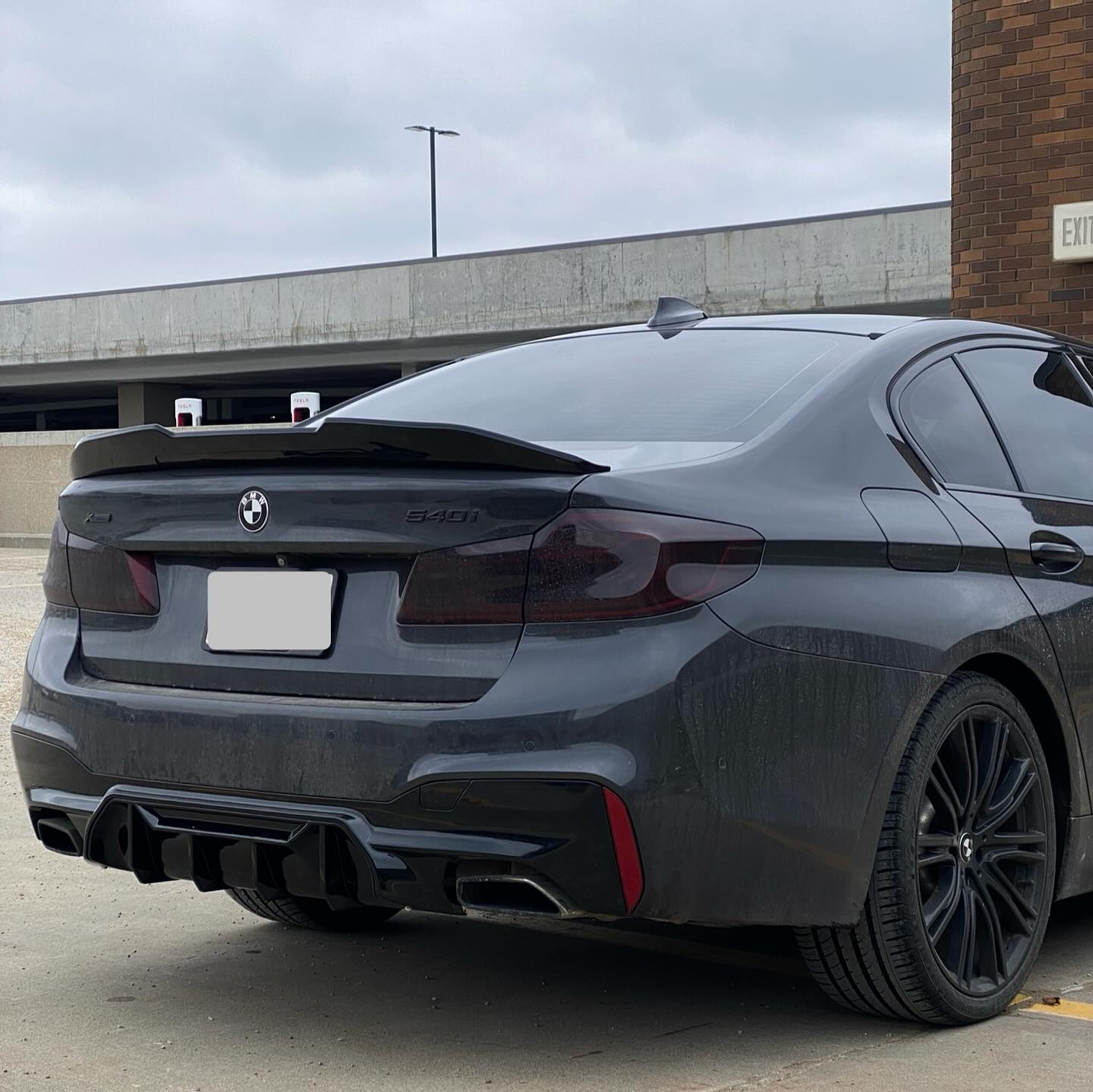 BMW F90 M5 Carbon Fiber PSM Style Spoiler