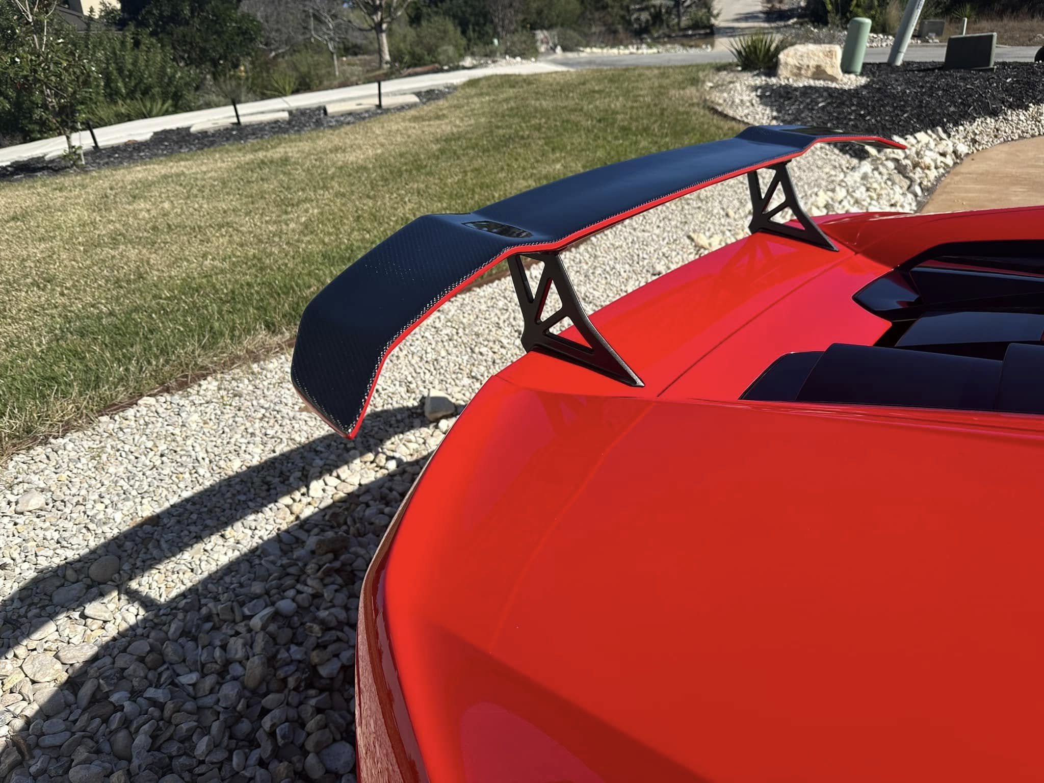 GT Carbon Fiber Rear Wing - Lamborghini Huracan