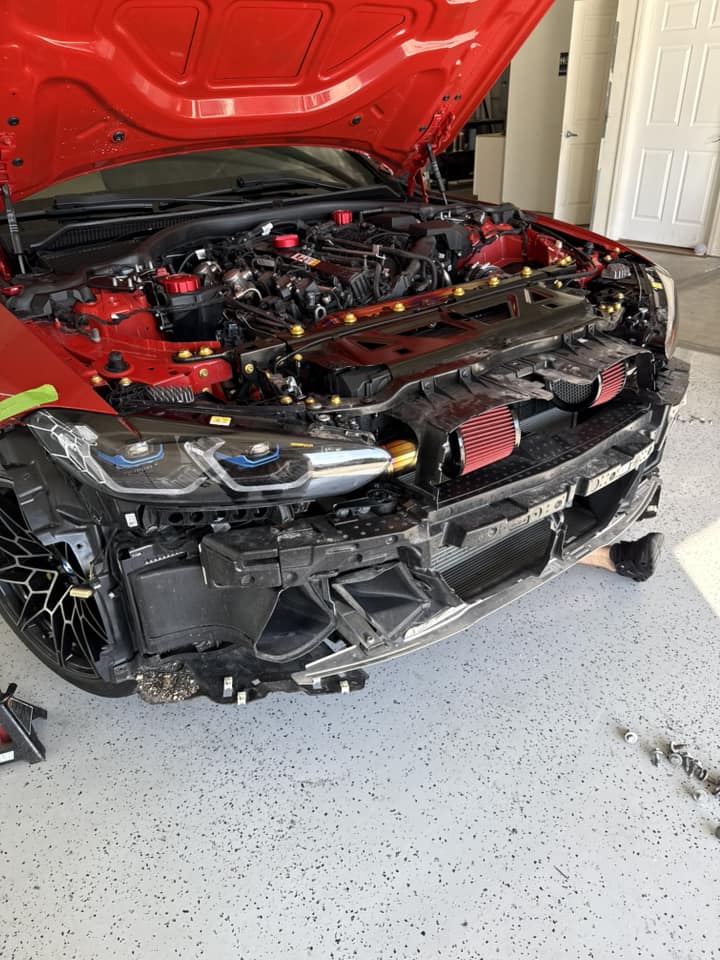 S58 Engine High-Flow Front Mount Air Intakes -  BMW G87 M2 G80 M3 G82 M4