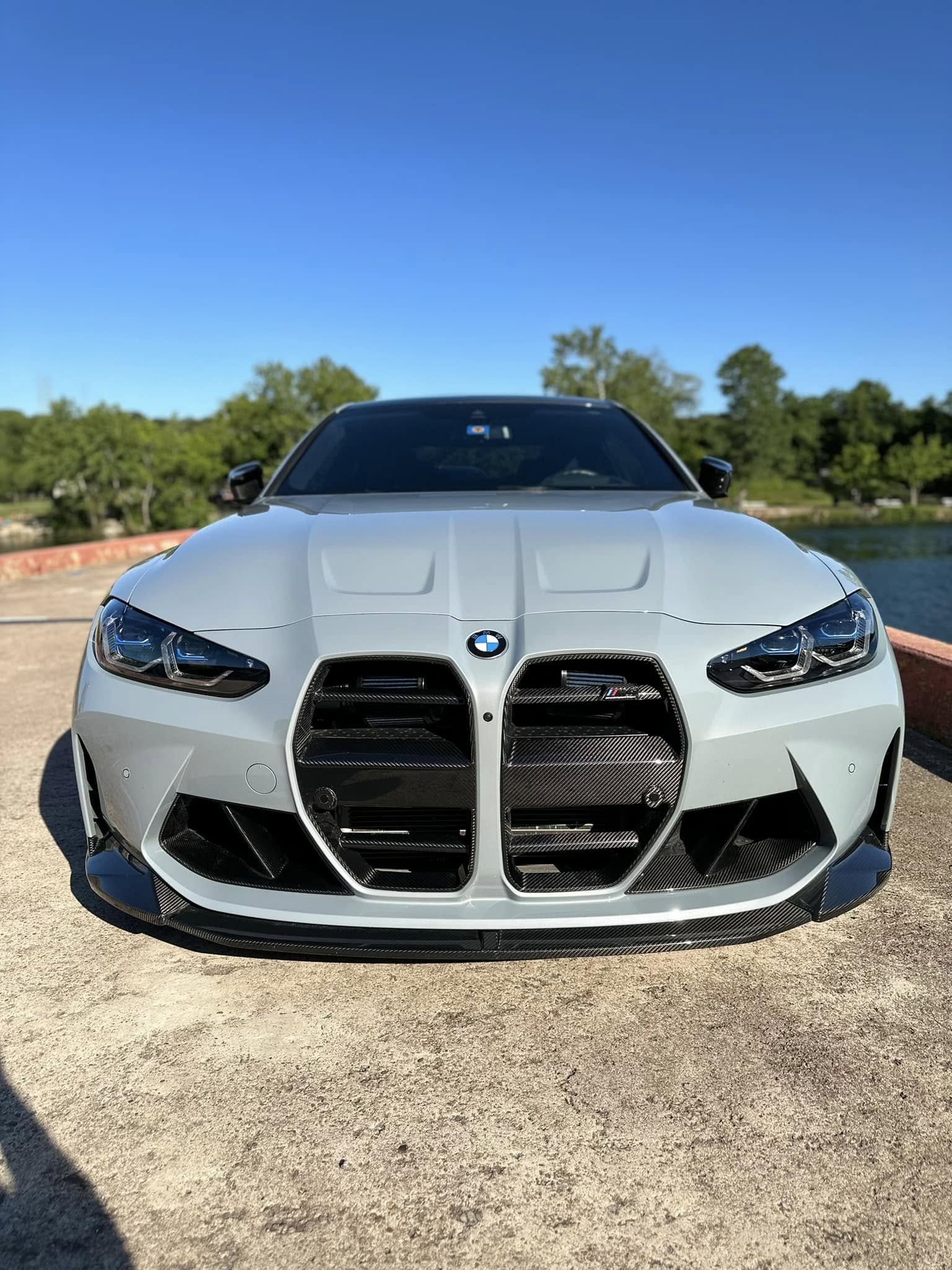 V2 Carbon Fiber Front Grilles - BMW G80 M3 & G82 / G83 M4