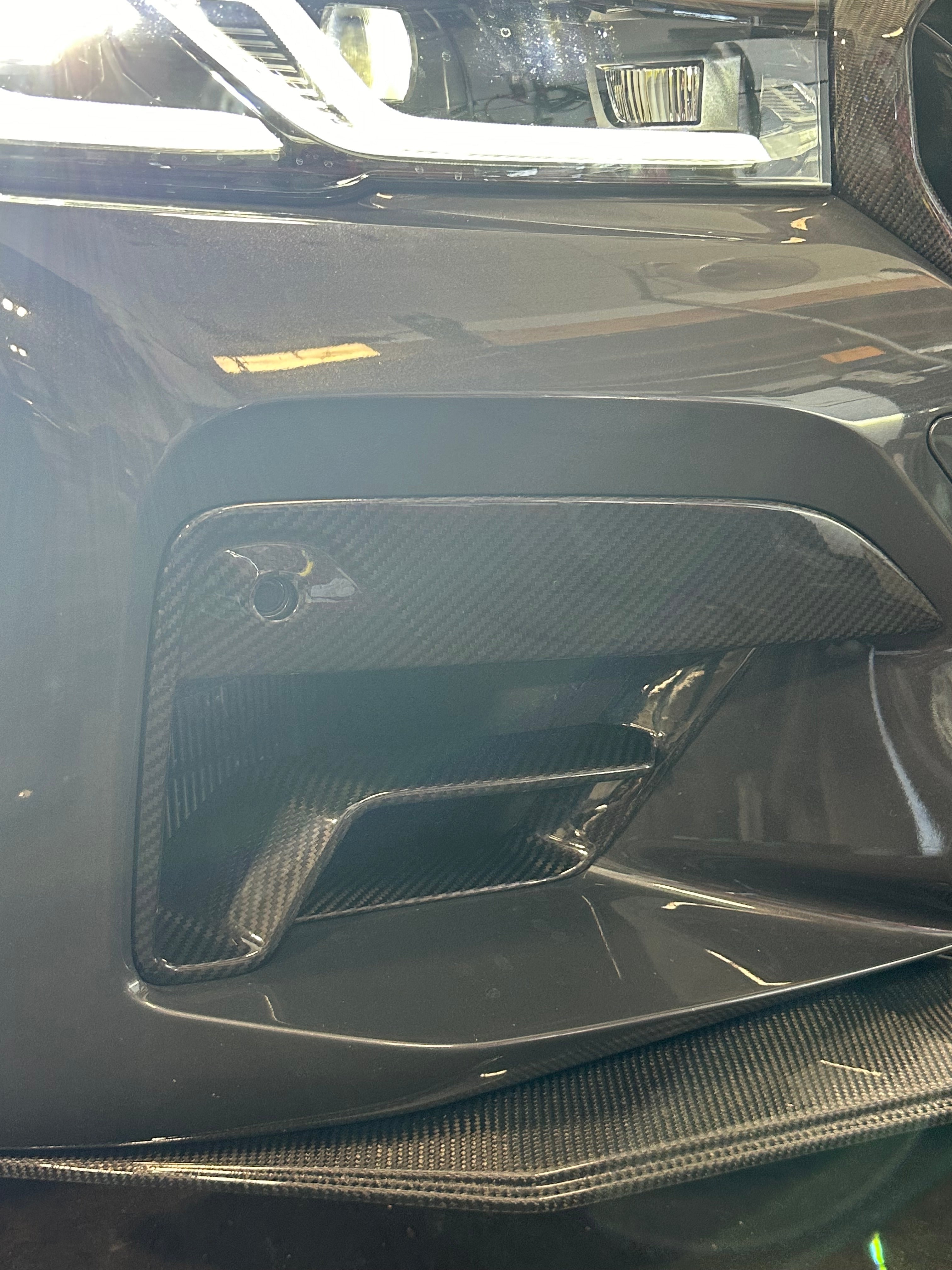 Carbon Fiber Front Bumper Air Vent Cover - BMW M5 F90/G30  21-23