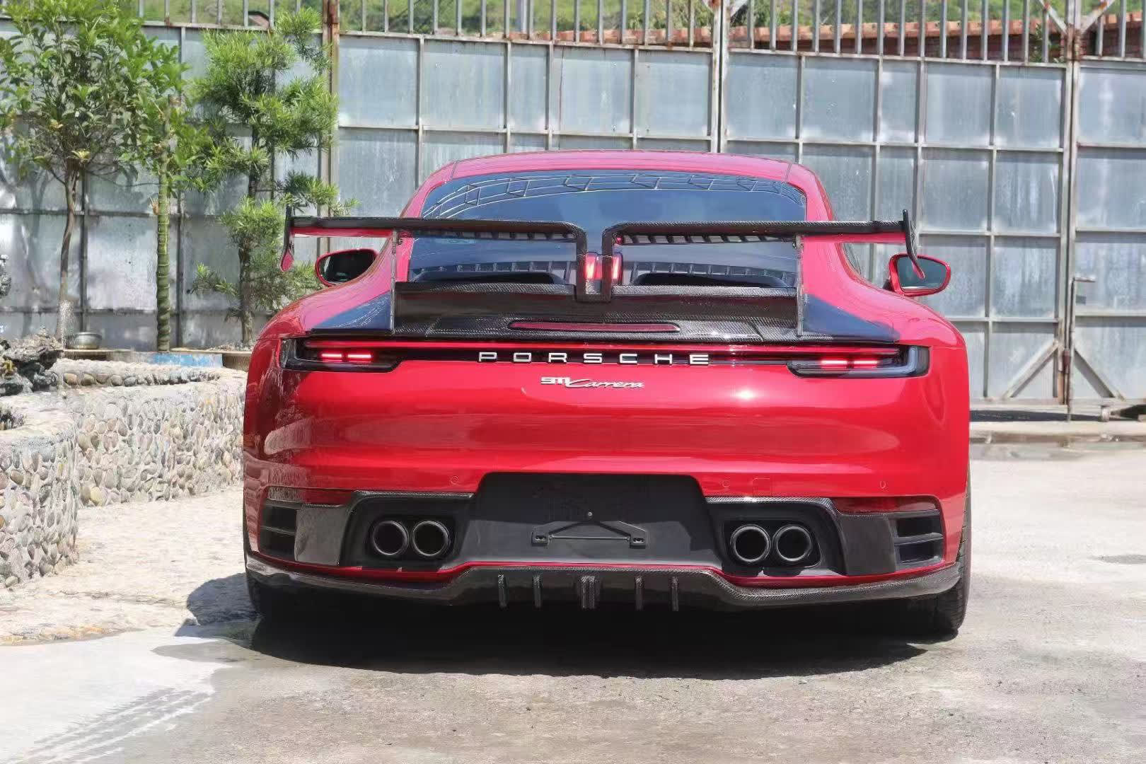 Carbon Fiber Techart Style Aerodynamic Body Kit - Porsche 992