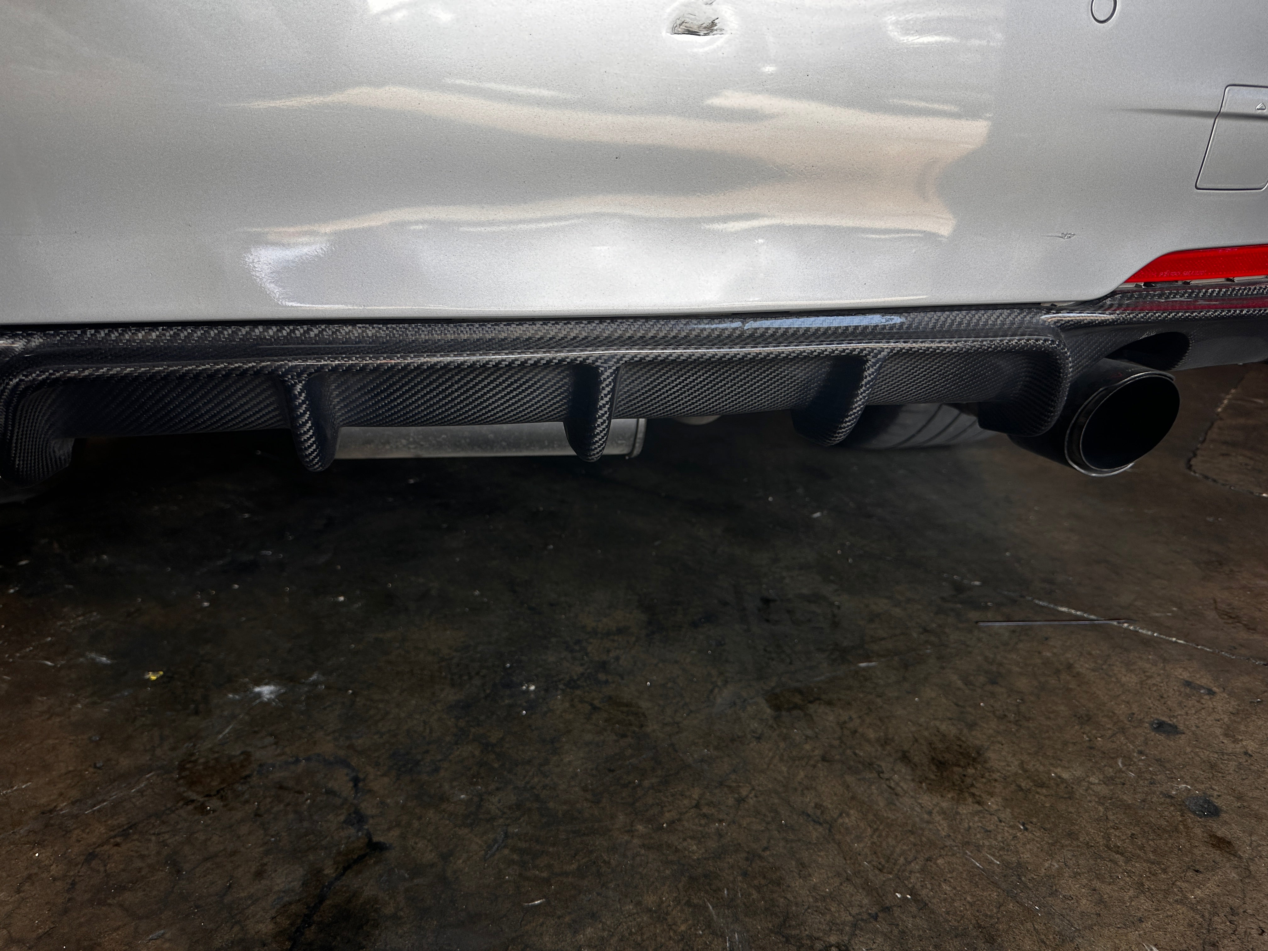 M Performance Carbon Fiber Rear Diffuser - BMW F30 3 Series