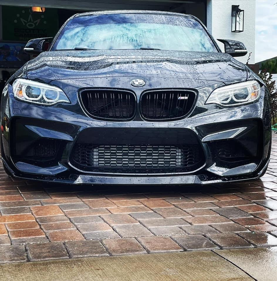 M Performance Style Carbon Fiber Front Lip - BMW F87 M2