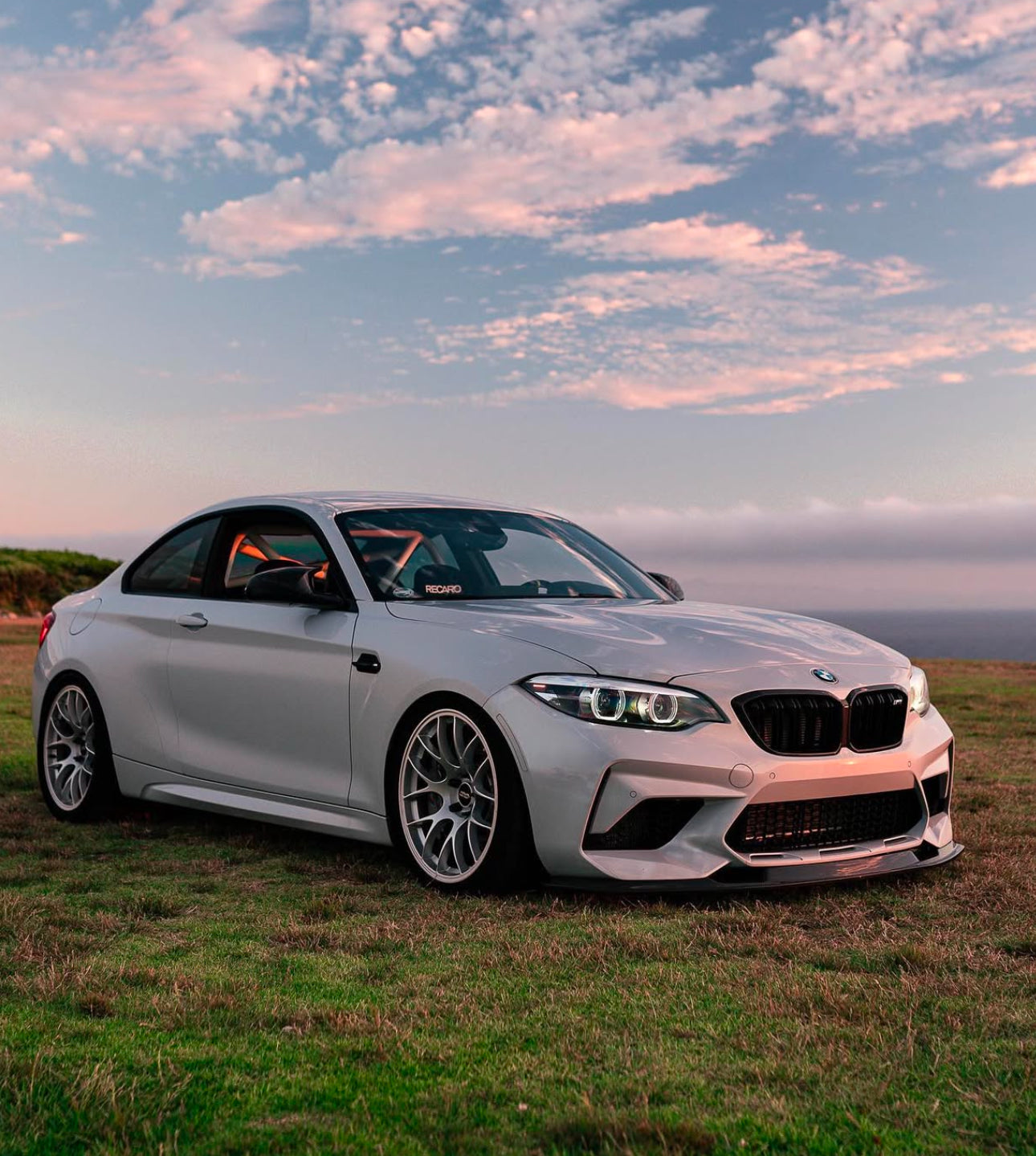 M Style Carbon Fiber Front Lip - BMW F87 M2