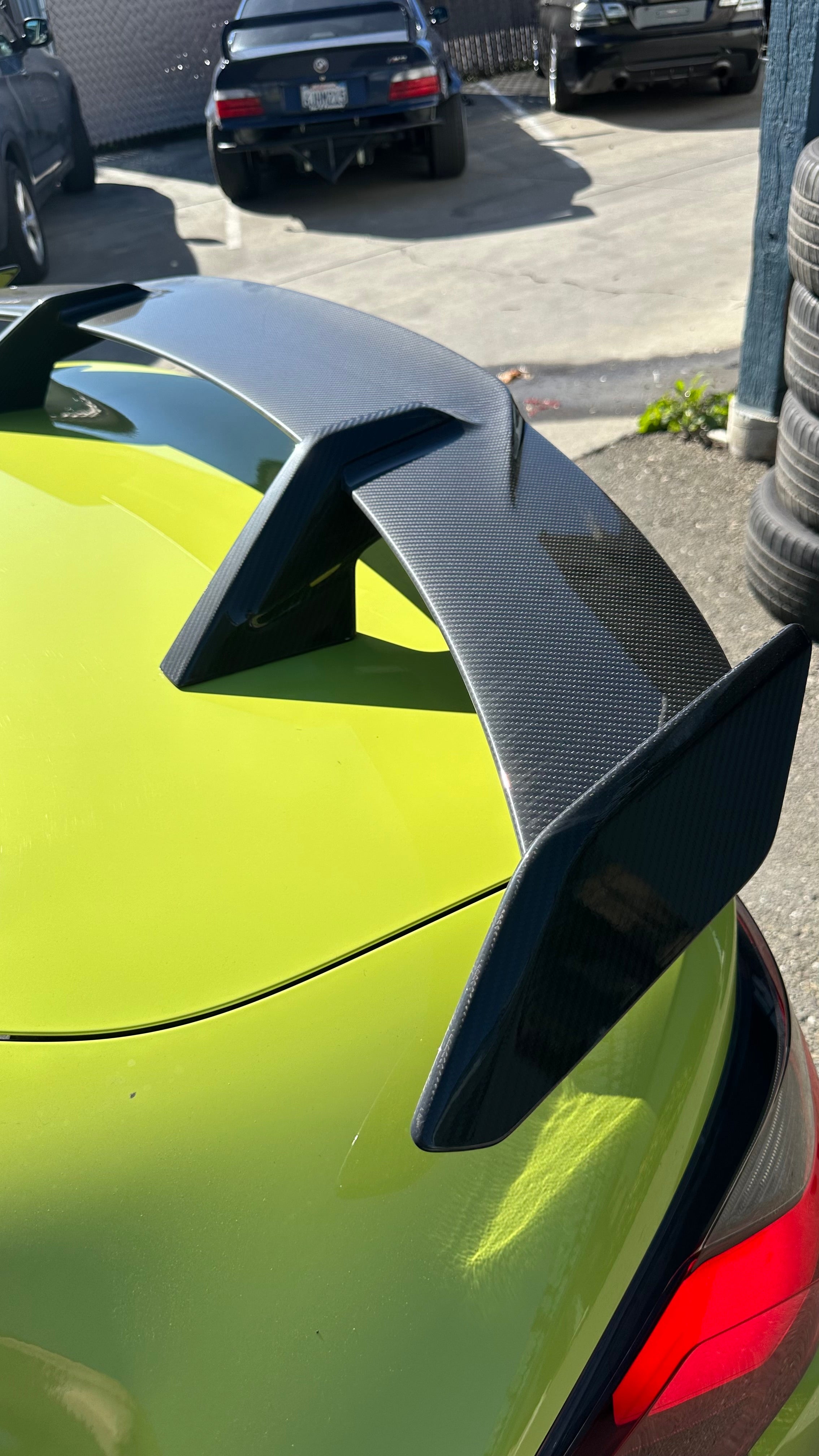 M Performance Style Carbon Rear Spoiler wing - BMW