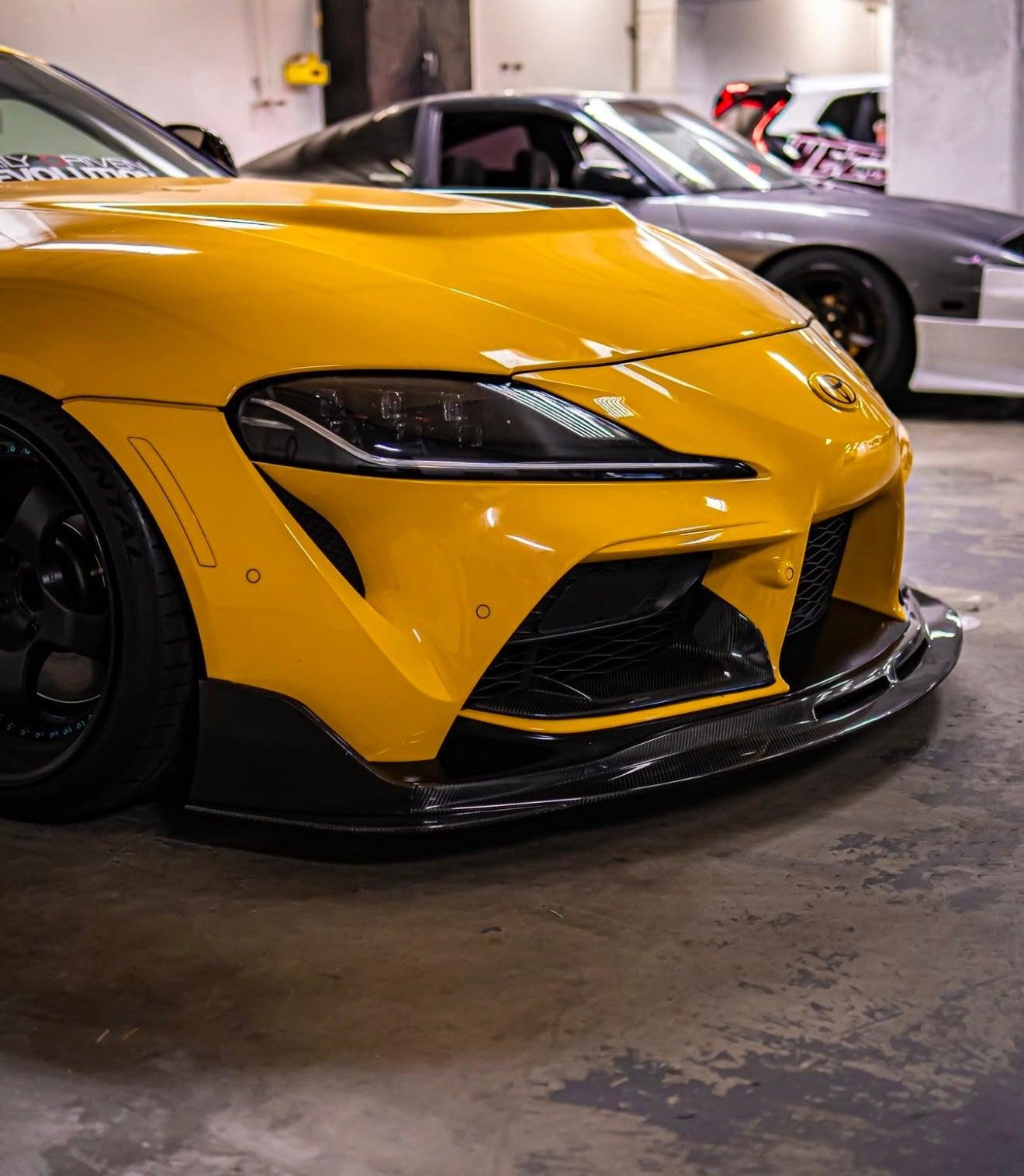 Toyota Supra MK5 Carbon Fiber AP Front Lip