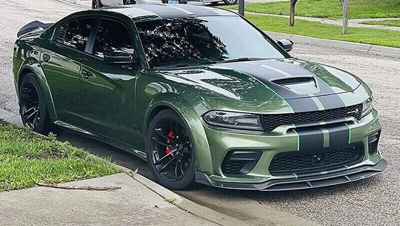 Carbon Fiber Front Bumper Lip -  15-24 Dodge Charger SRT R/T