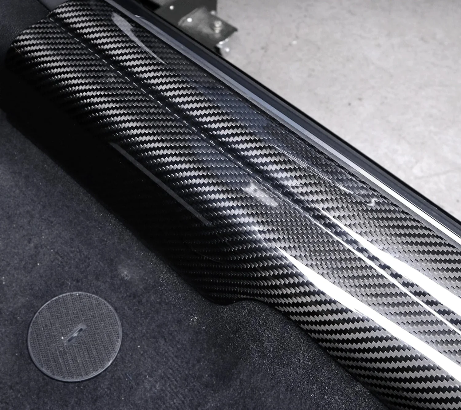 Carbon Fiber Door Sill - BMW G87 M2 G42 2 Series