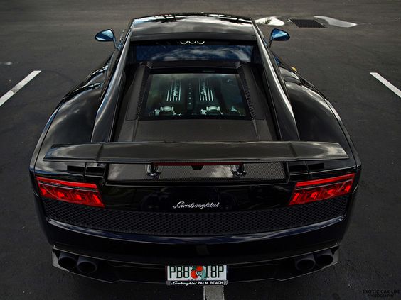 Carbon Fiber Trunk Rear Wing- Lamborghini Gallardo