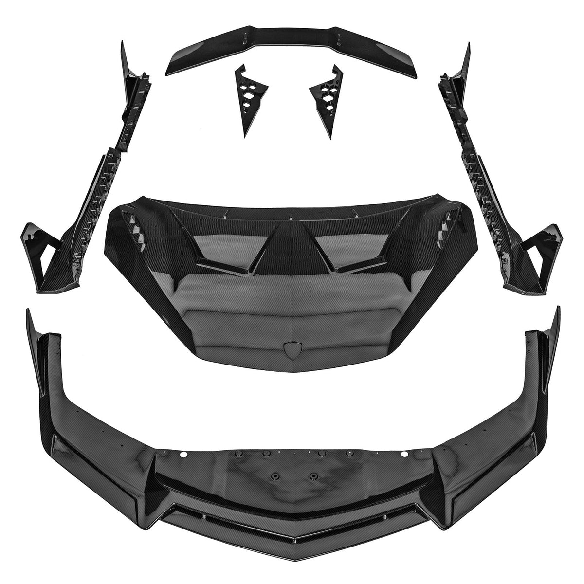 Carbon Fiber DK Aero Body Kit - Lamborghini Revuelto